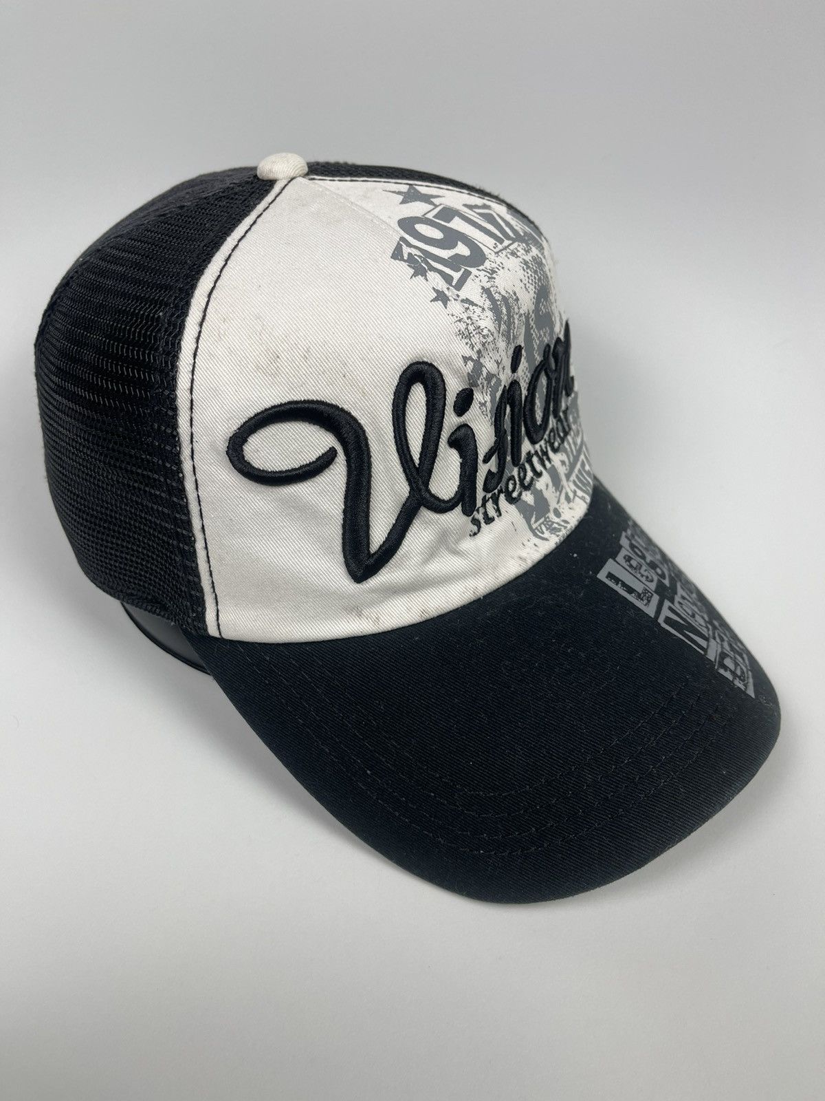 Vision Streetwear Vision Street wear lagends Never Die Half Trucker Hat Size ONE SIZE - 3 Thumbnail