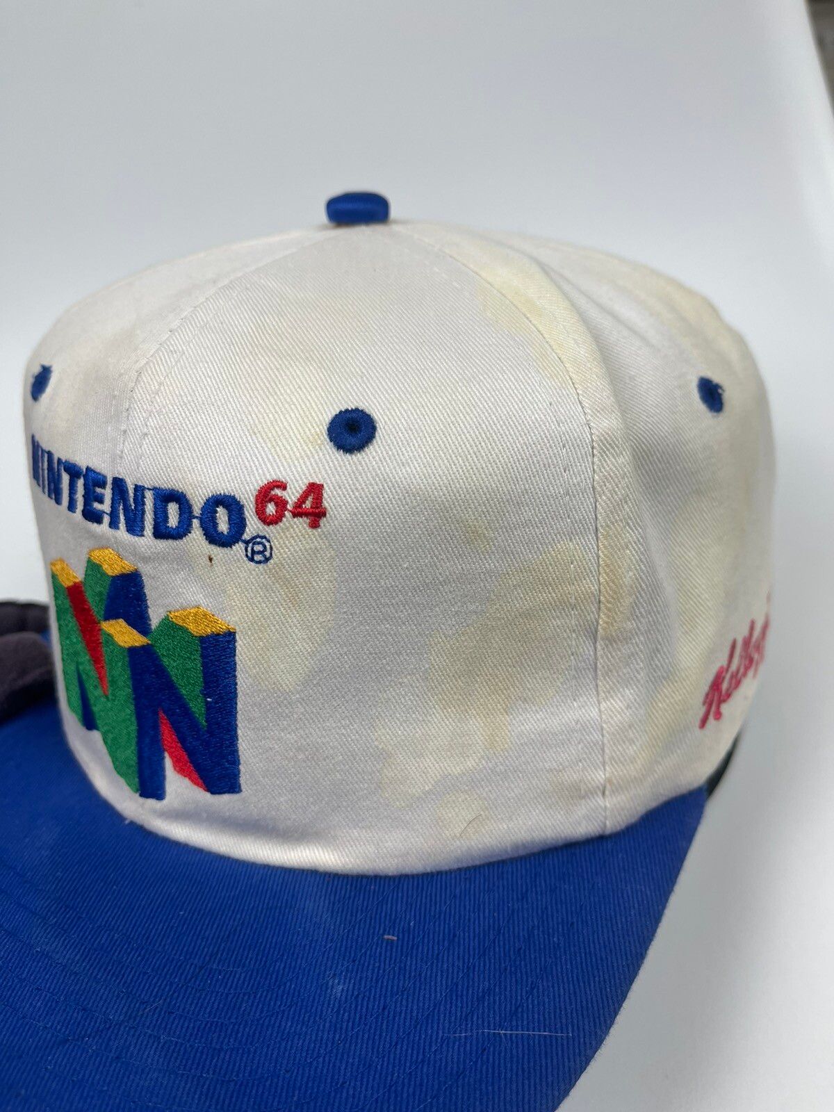 American Needle Rare Vintage Nintendo 64 x Super Mario 64 hat Size ONE SIZE - 4 Thumbnail