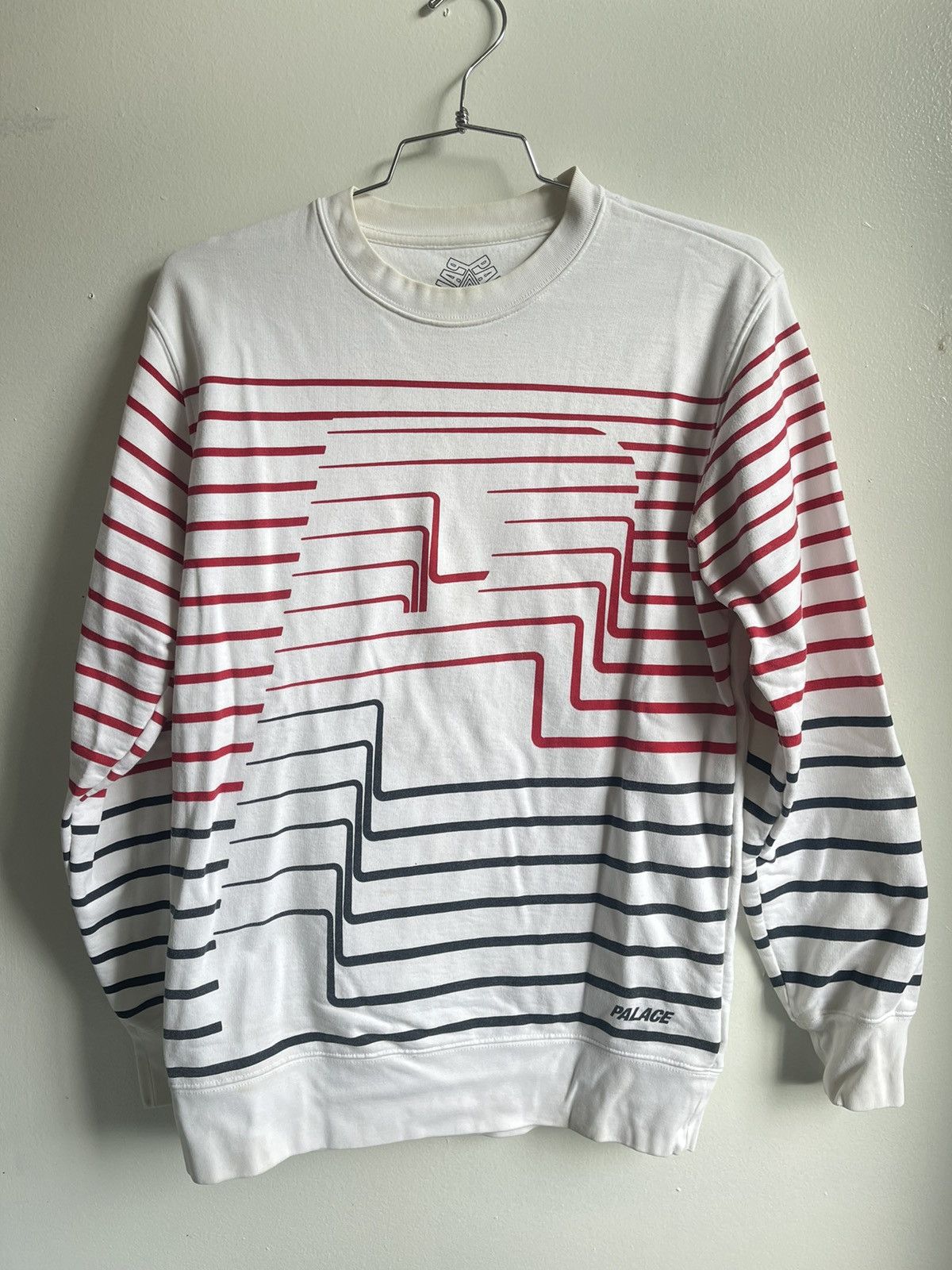 Palace × Umbro Palace x Umbro Warm Up Crew (White) | Grailed