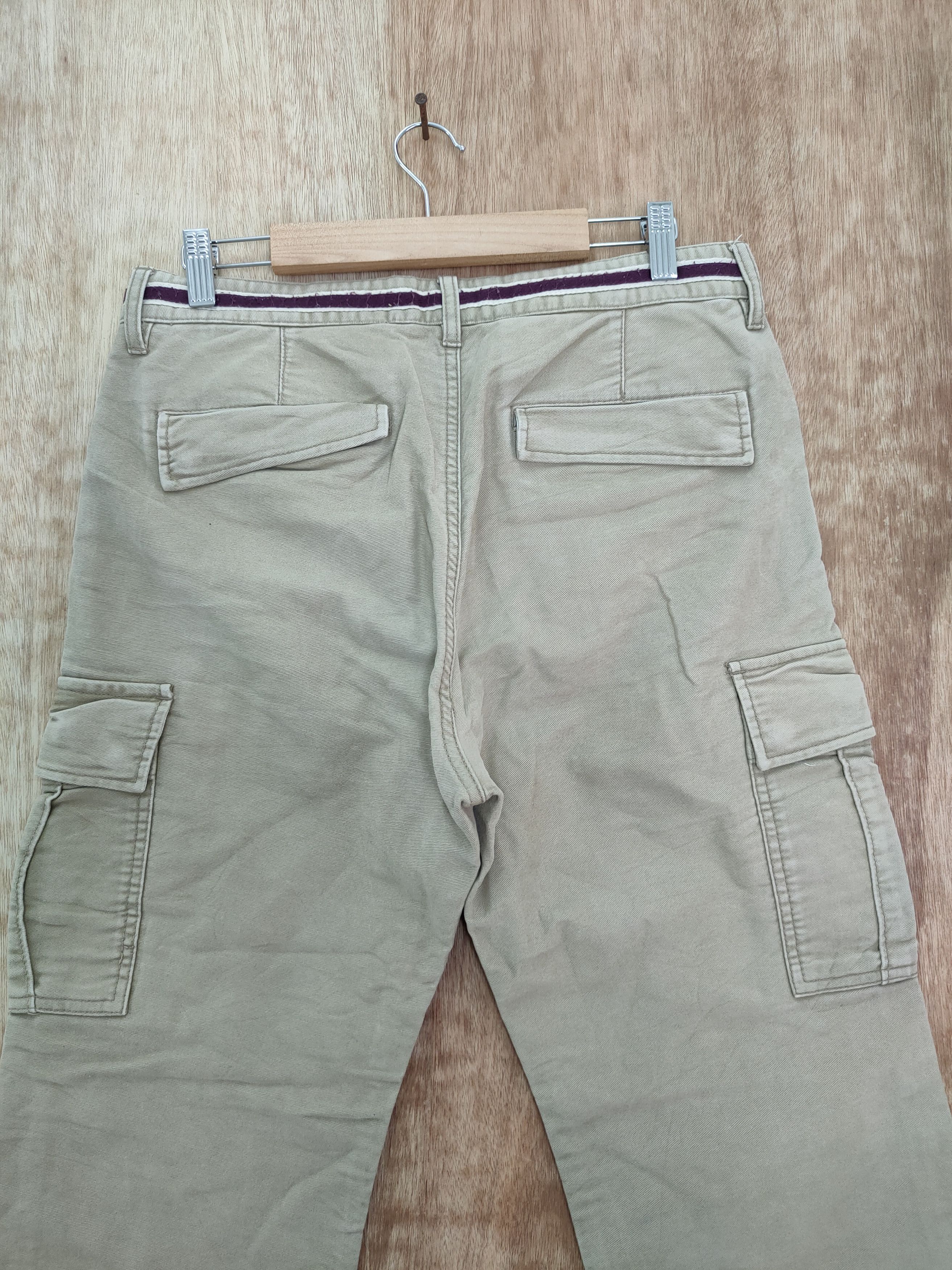 Japanese Brand Aqueto Ikka japan multi pocket cargo pants #512 Size US 32 / EU 48 - 7 Thumbnail