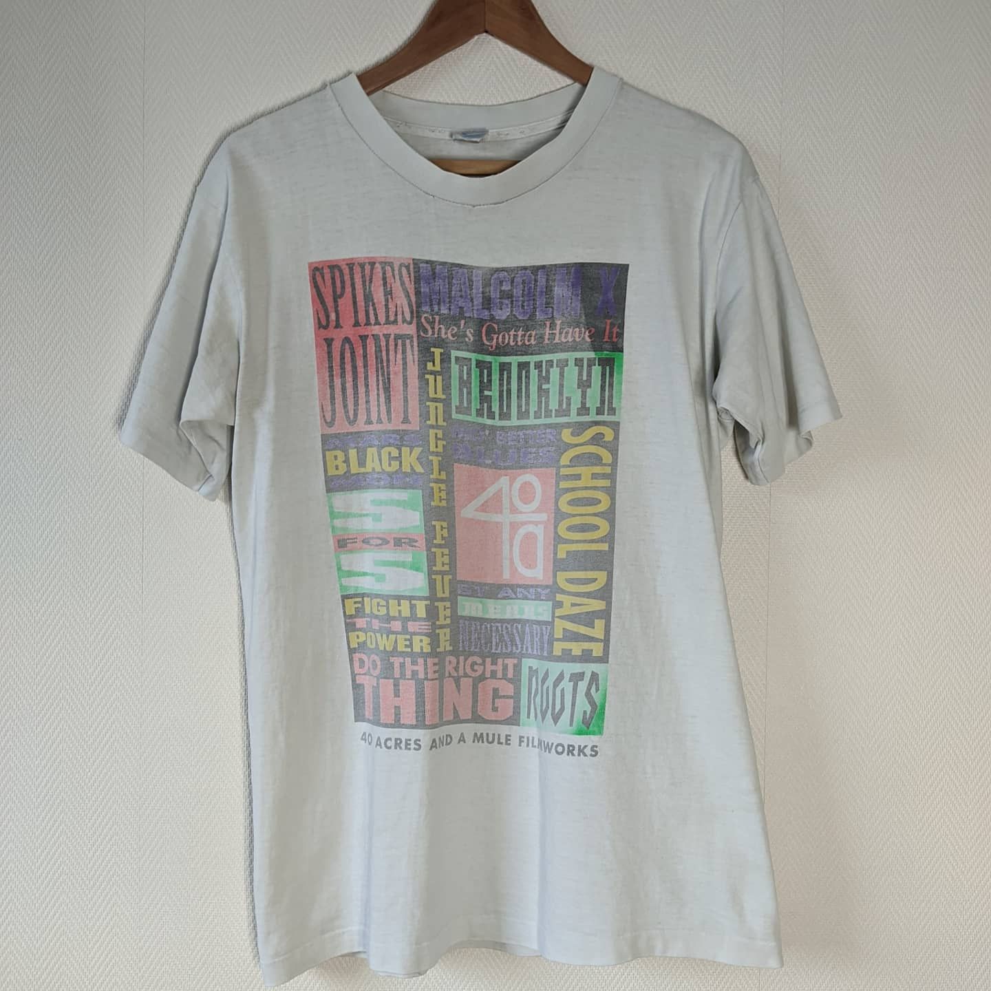 Rap Tees Early 90's 40 Acres and a Mule Filmworks Spike Lee Joint Size US L / EU 52-54 / 3 - 2 Thumbnail