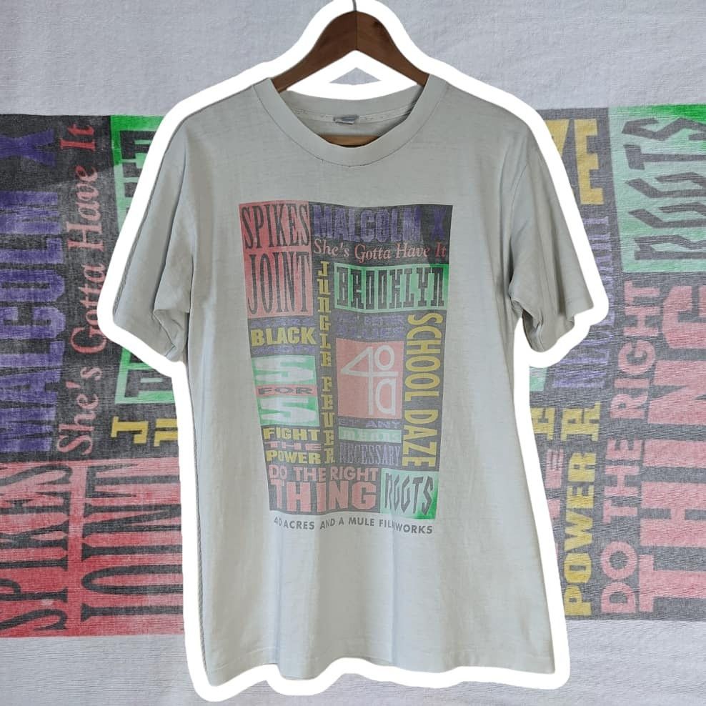 Rap Tees Early 90's 40 Acres and a Mule Filmworks Spike Lee Joint Size US L / EU 52-54 / 3 - 1 Thumbnail