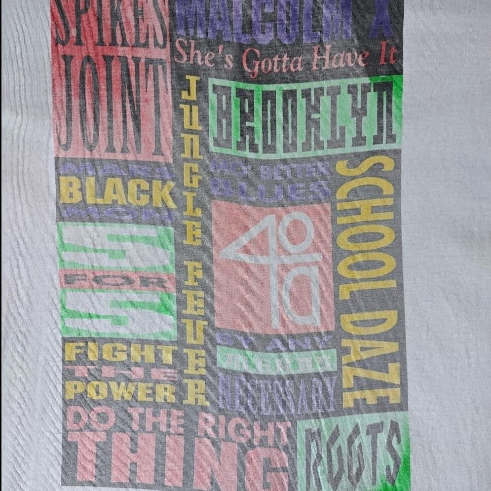 Rap Tees Early 90's 40 Acres and a Mule Filmworks Spike Lee Joint Size US L / EU 52-54 / 3 - 6 Thumbnail