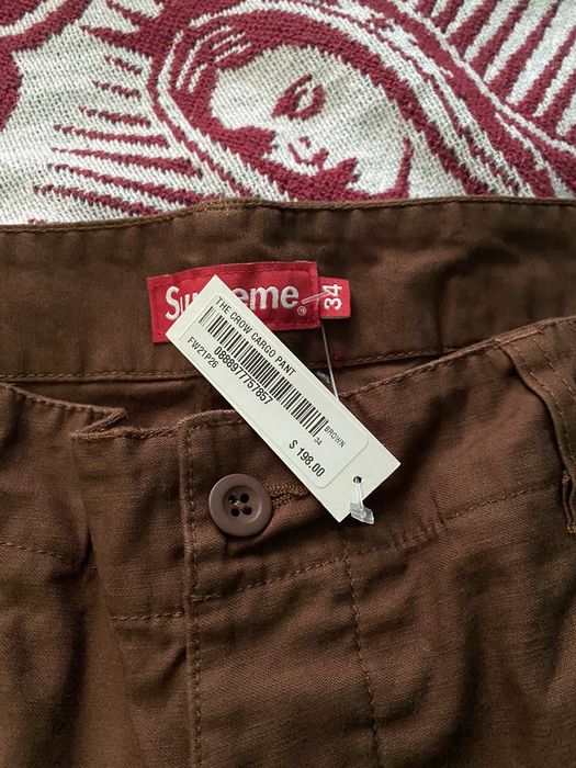 Supreme Supreme the crow cargo pants brown 34 | Grailed