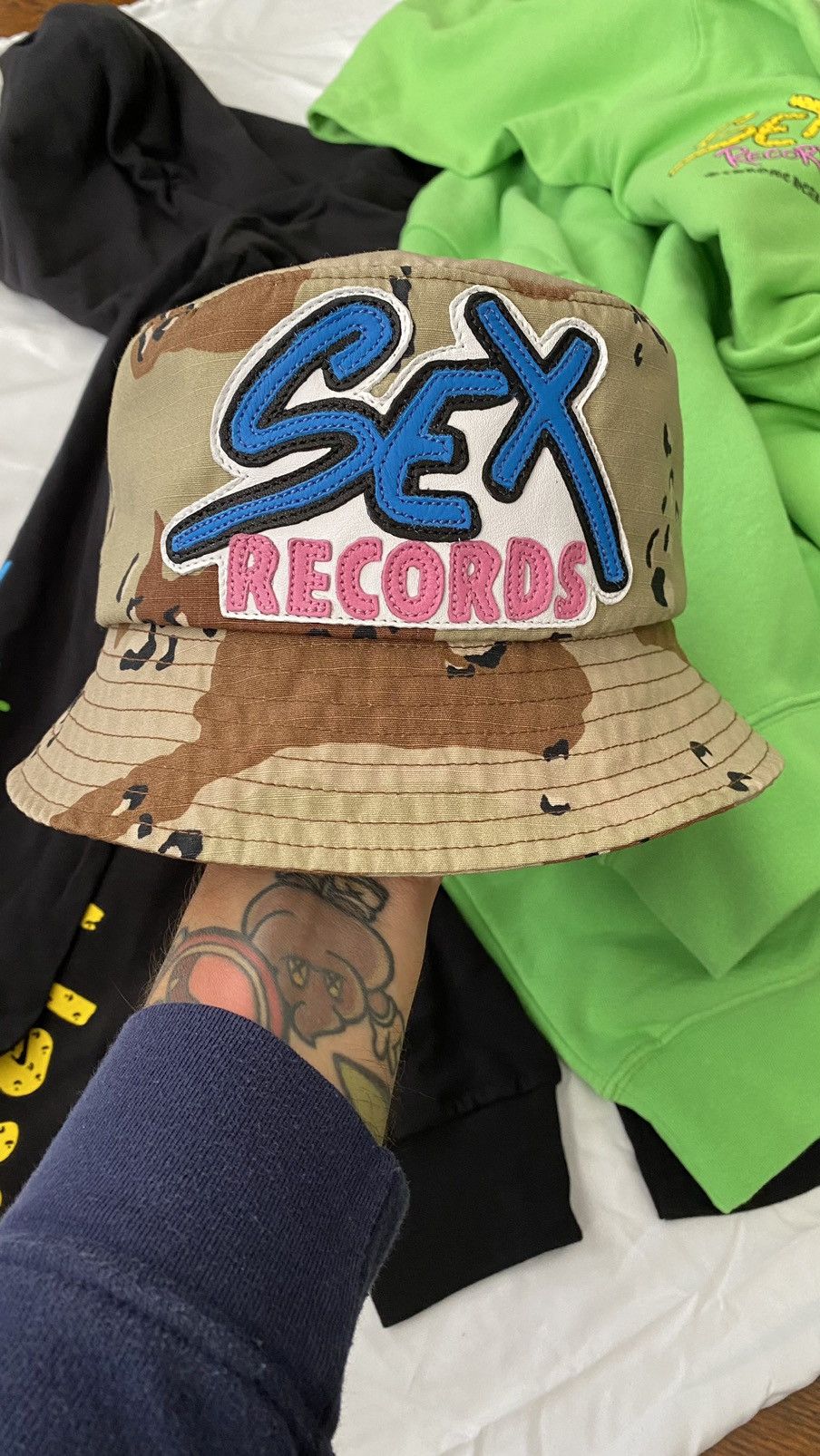 Chrome Hearts Chrome Hearts x Matty Boy x Sex Records Bucket Hat