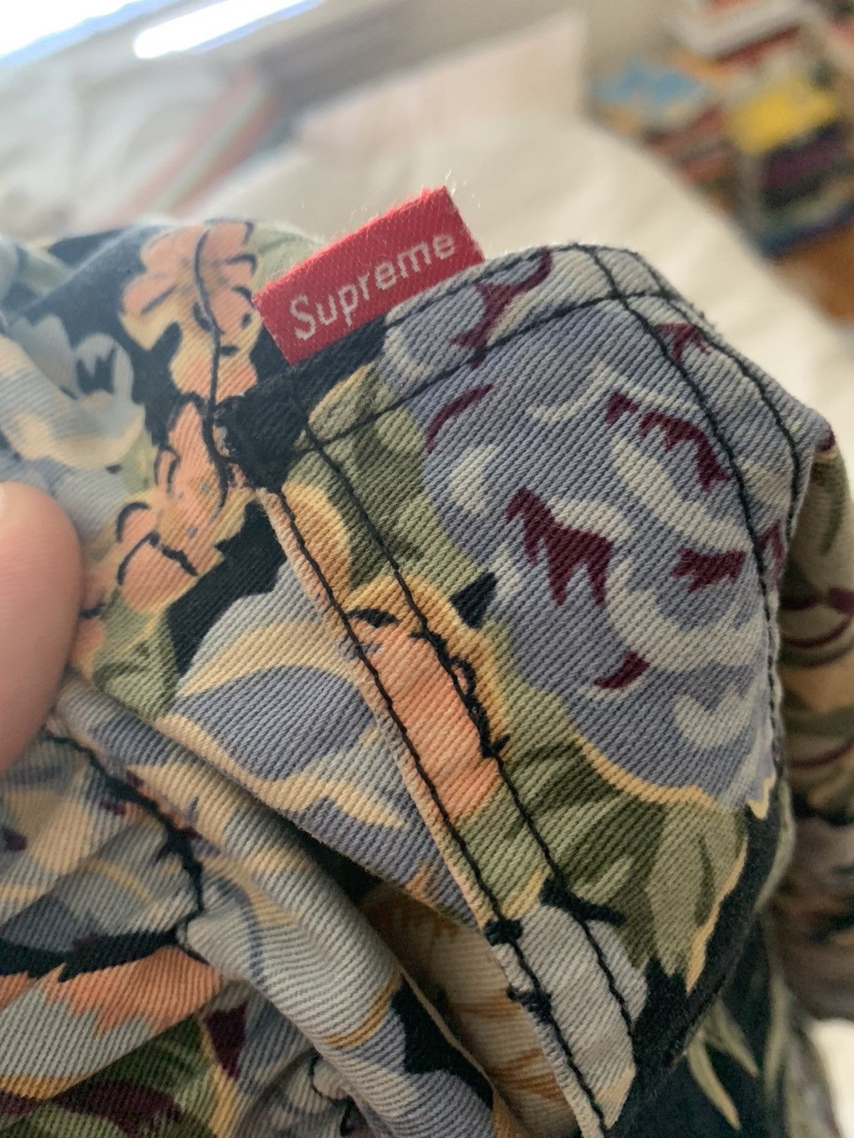 Supreme 2014 Supreme Floral Lounge Pants (Cropped Into Shorts) Size US 32 / EU 48 - 5 Thumbnail