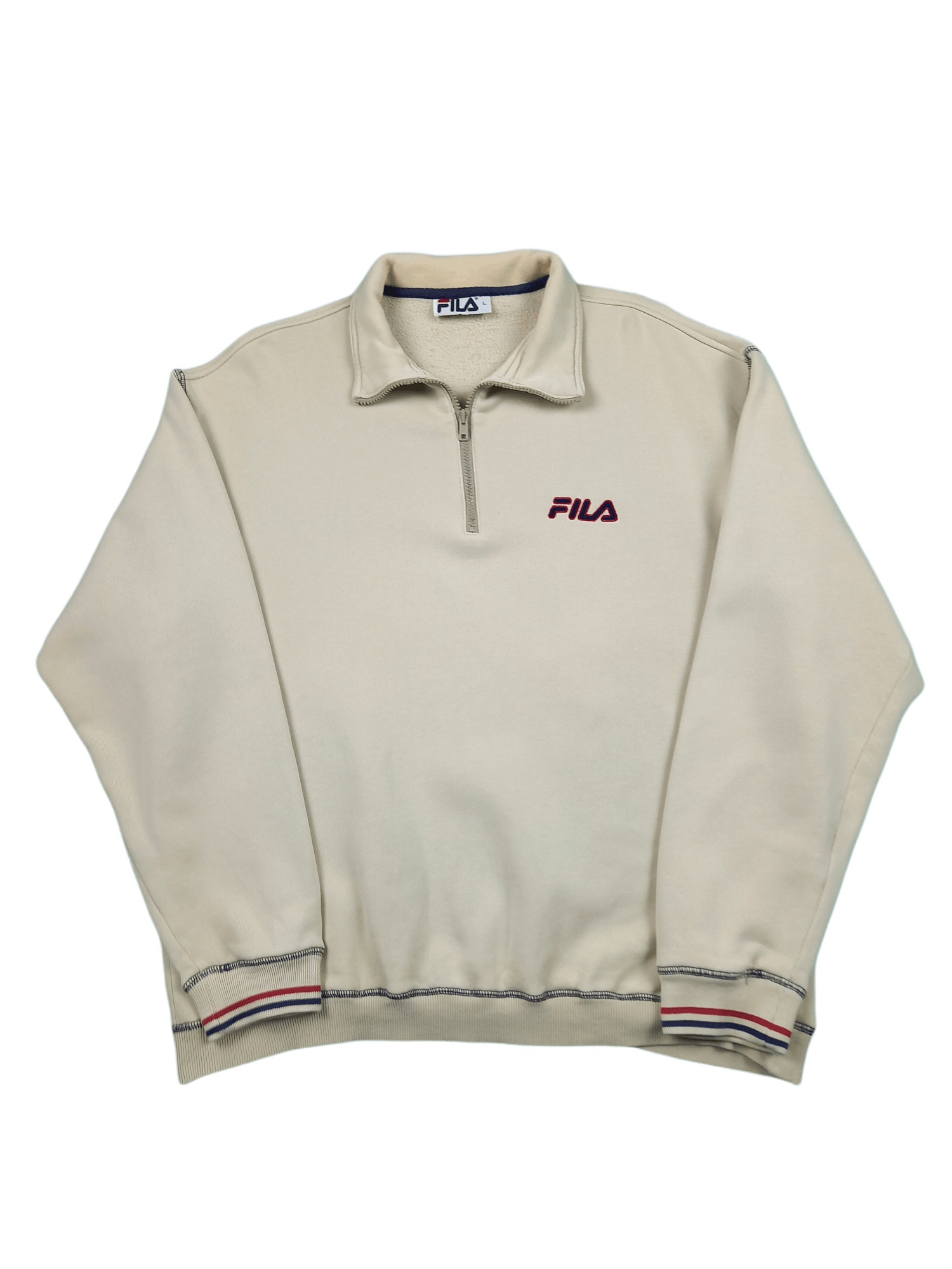 Fila Fila Vintage Sweatshirt half zip Size US L / EU 52-54 / 3 - 1 Thumbnail