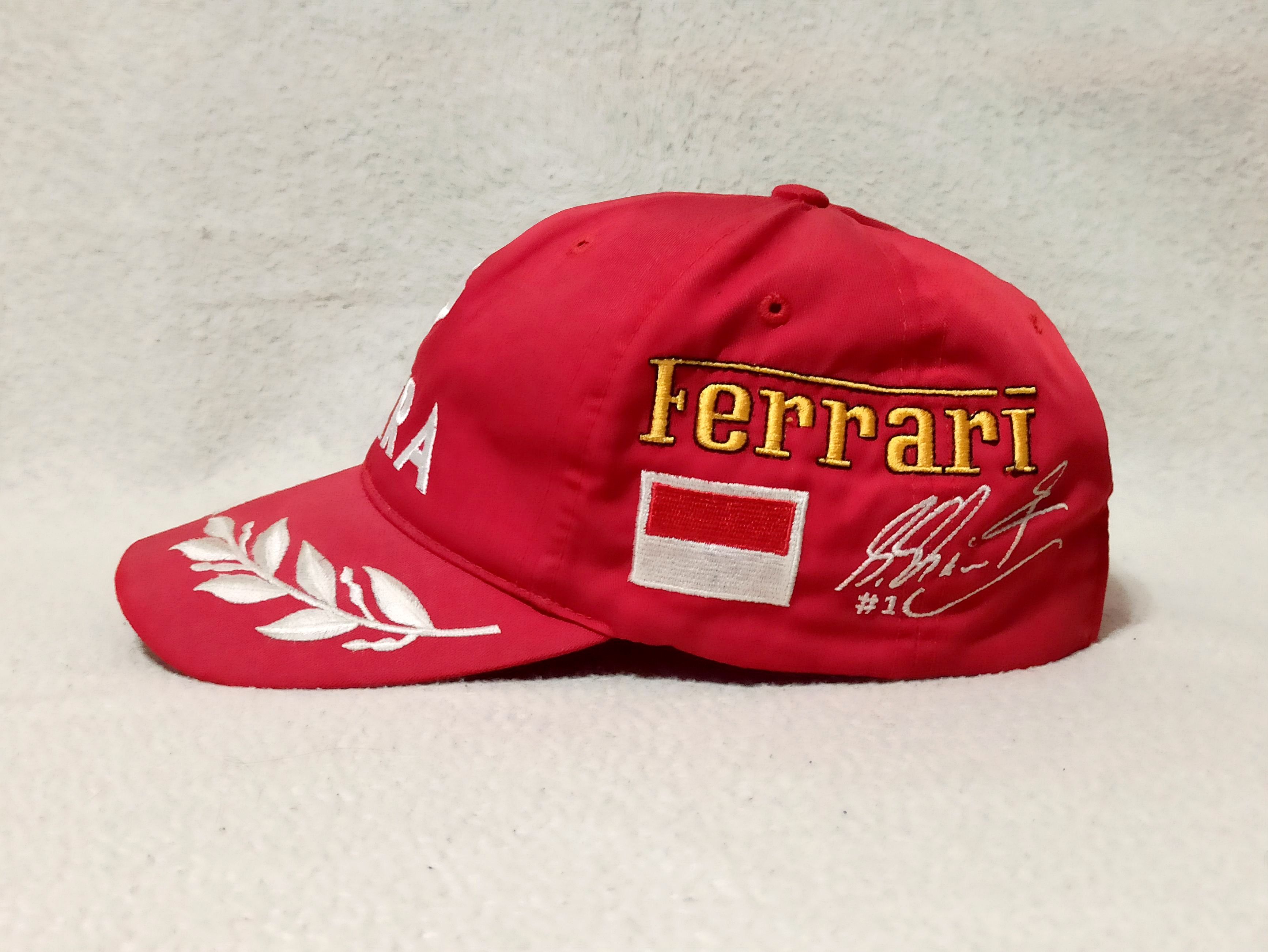Ferrari Vintage baseball cap FERRARI MICHAEL SCHUMACHER Size ONE SIZE - 4 Thumbnail
