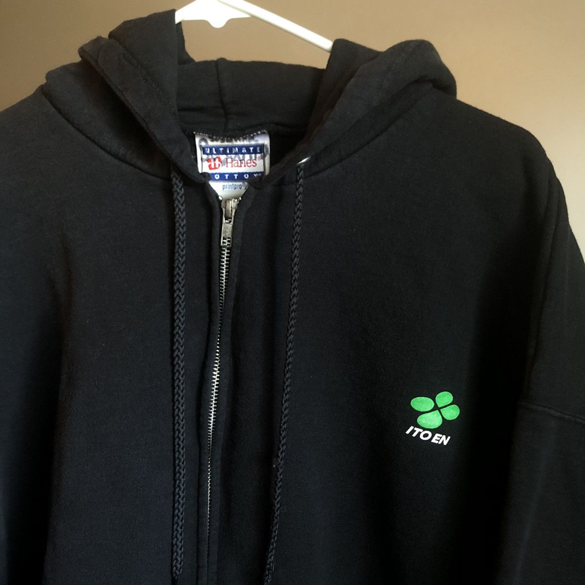 Vintage Vintage Ito En Oi Ocha Japanese Green Tea Zip Up Logo Hoodie