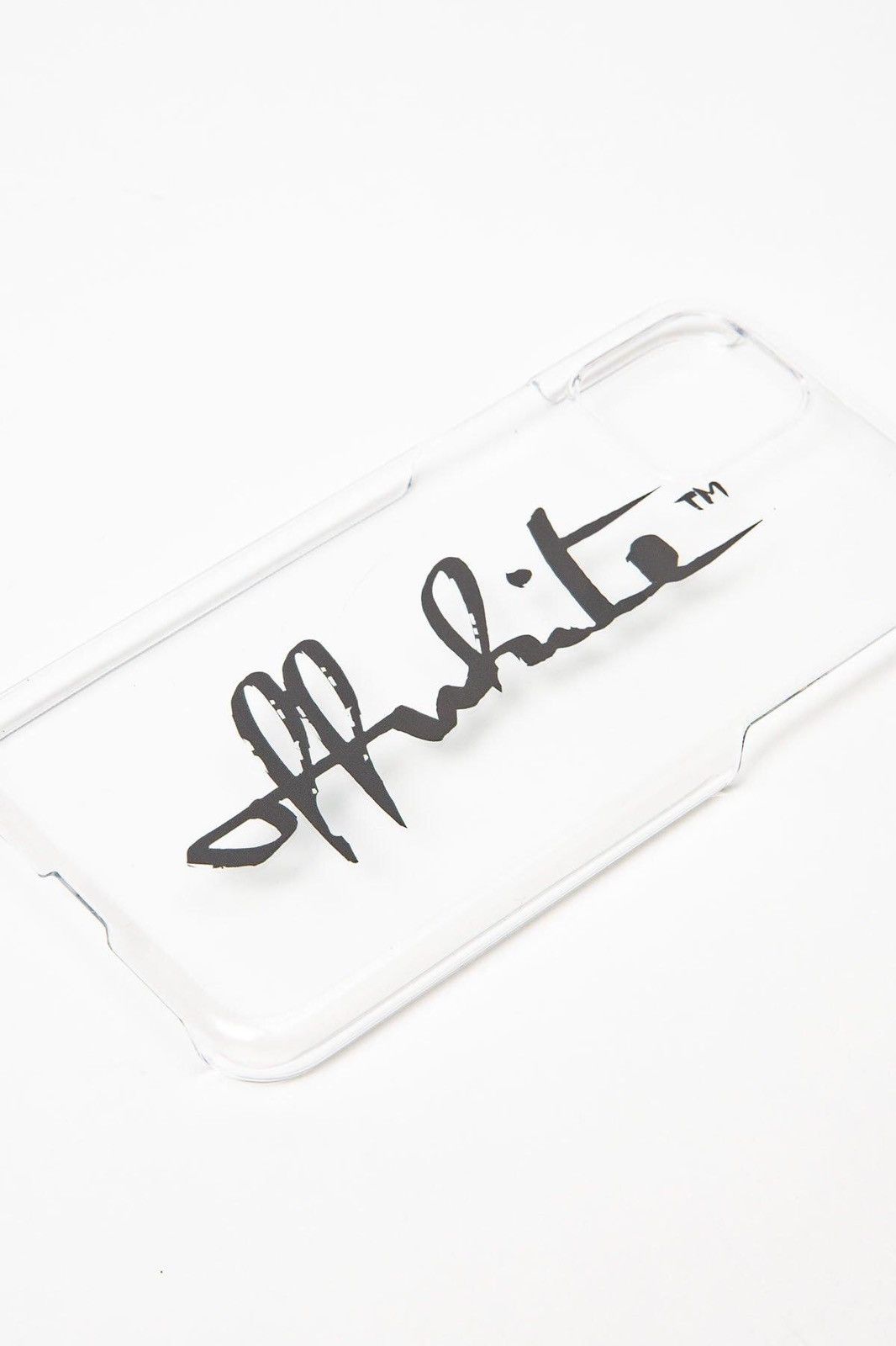 Off-White Transparent Logo iPhone 11 Pro Phone Case Size ONE SIZE - 2 Preview