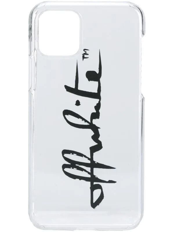 Off-White Transparent Logo iPhone 11 Pro Phone Case Size ONE SIZE - 4 Thumbnail