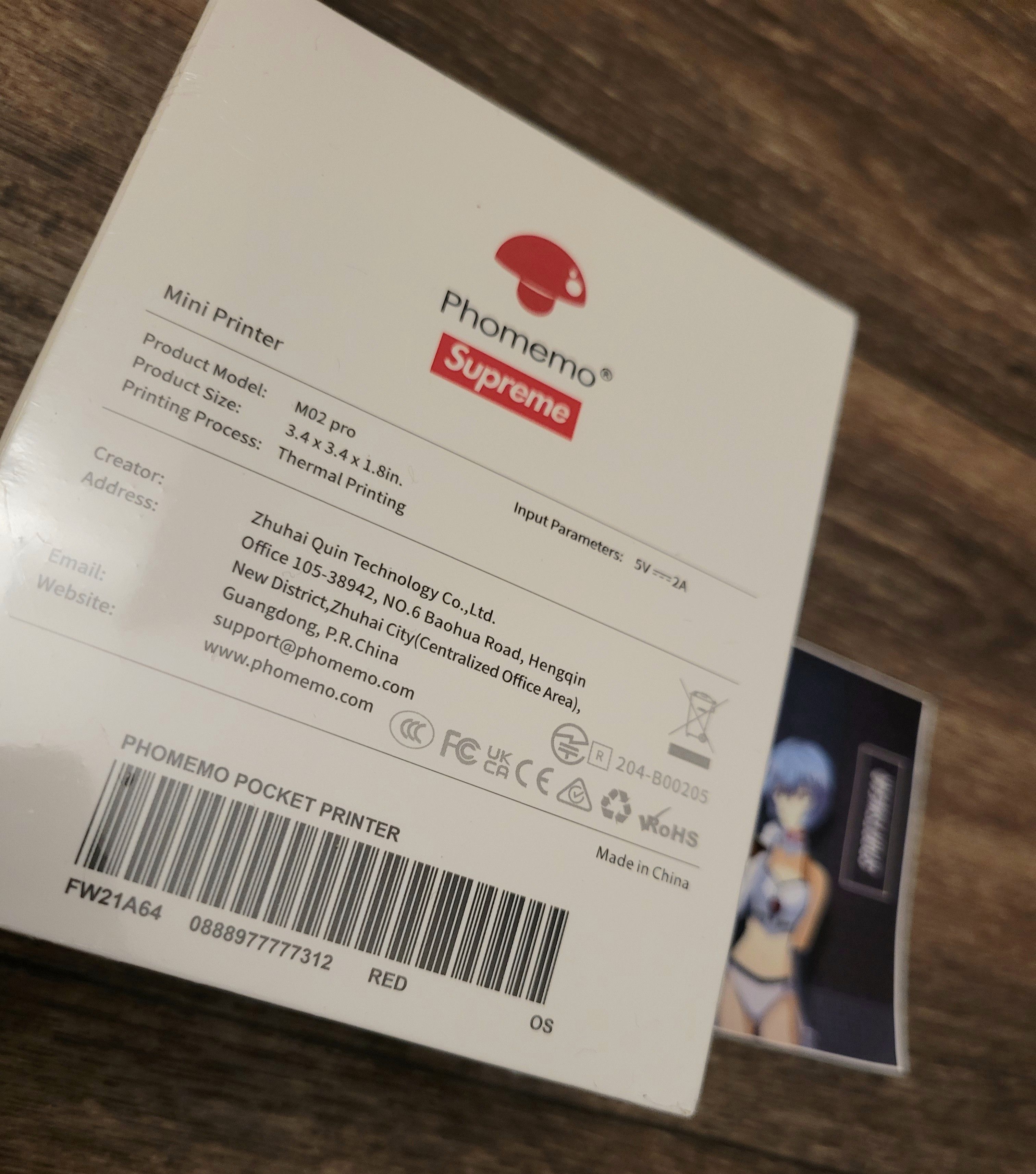 Supreme Phomemo Thermal Pocket Printer | Grailed