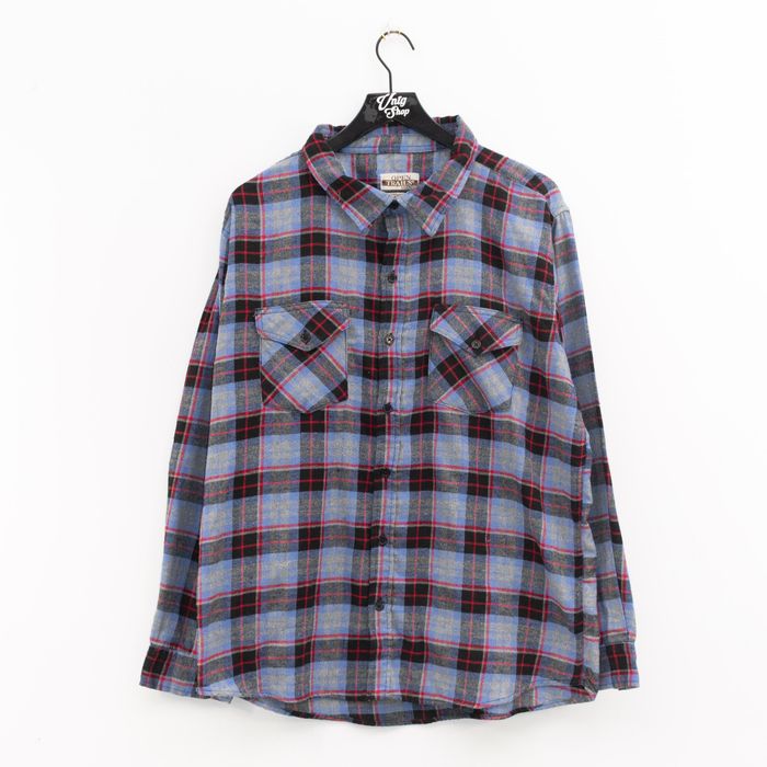 Vintage Vintage 90s Open Trails Flannel Shirt Size XXL Grailed