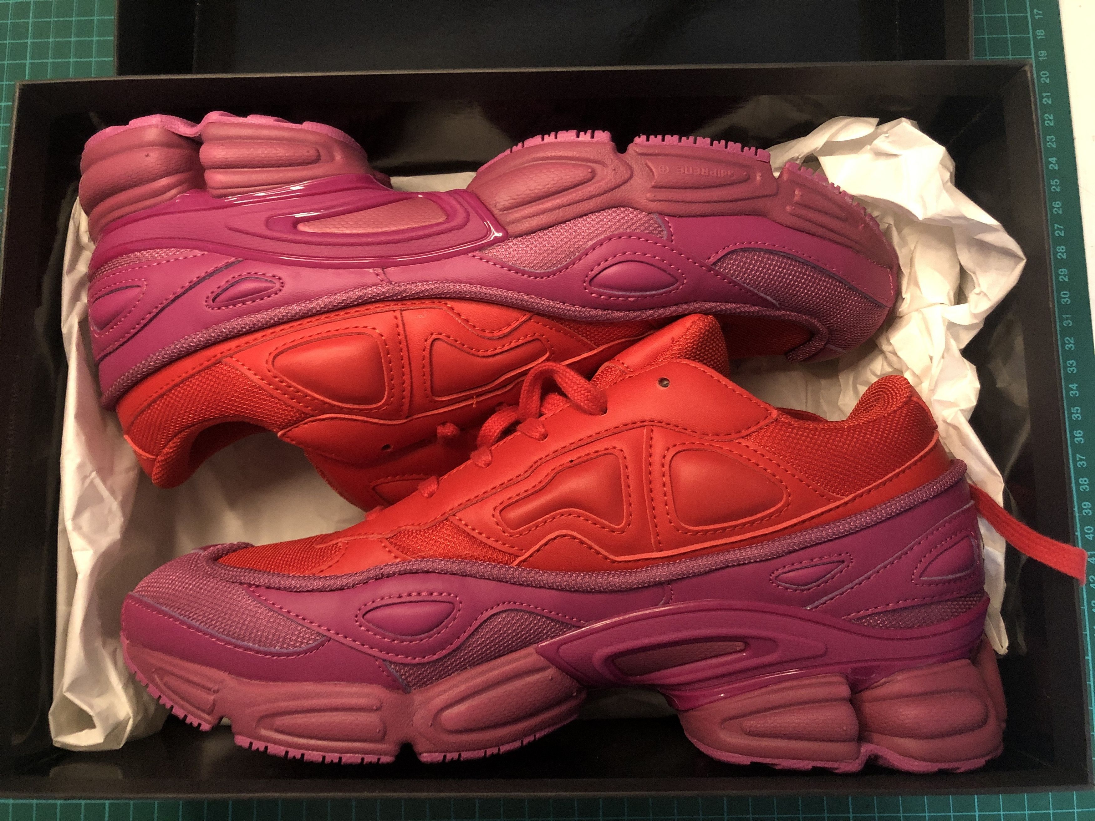 Red and pink raf simons on sale