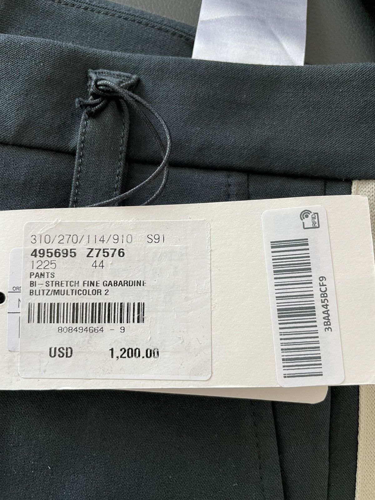 Gucci $1,400 NEW Runway Gucci Logo Stretch Pants Limited Edition Size US 28 / EU 44 - 20 Thumbnail
