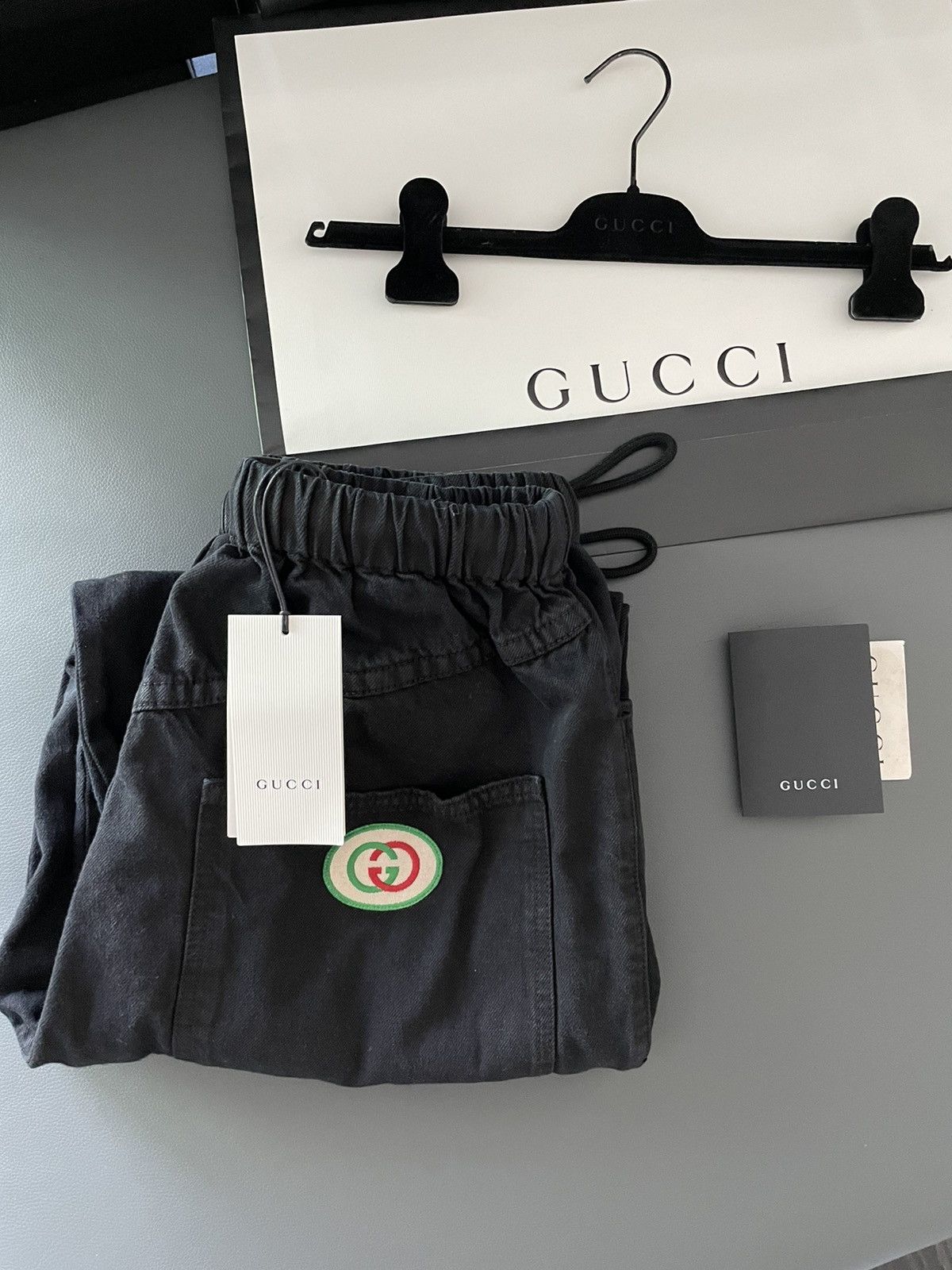 Gucci Gucci $2k Value Logo Cargo Pant Super Runway Limited Edition Size US 30 / EU 46 - 12 Thumbnail