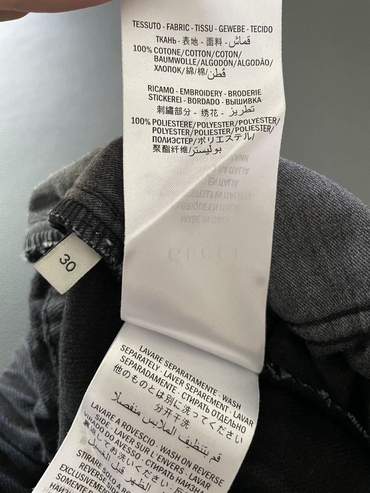 Gucci Gucci $2k Value Logo Cargo Pant Super Runway Limited Edition Size US 30 / EU 46 - 16 Thumbnail