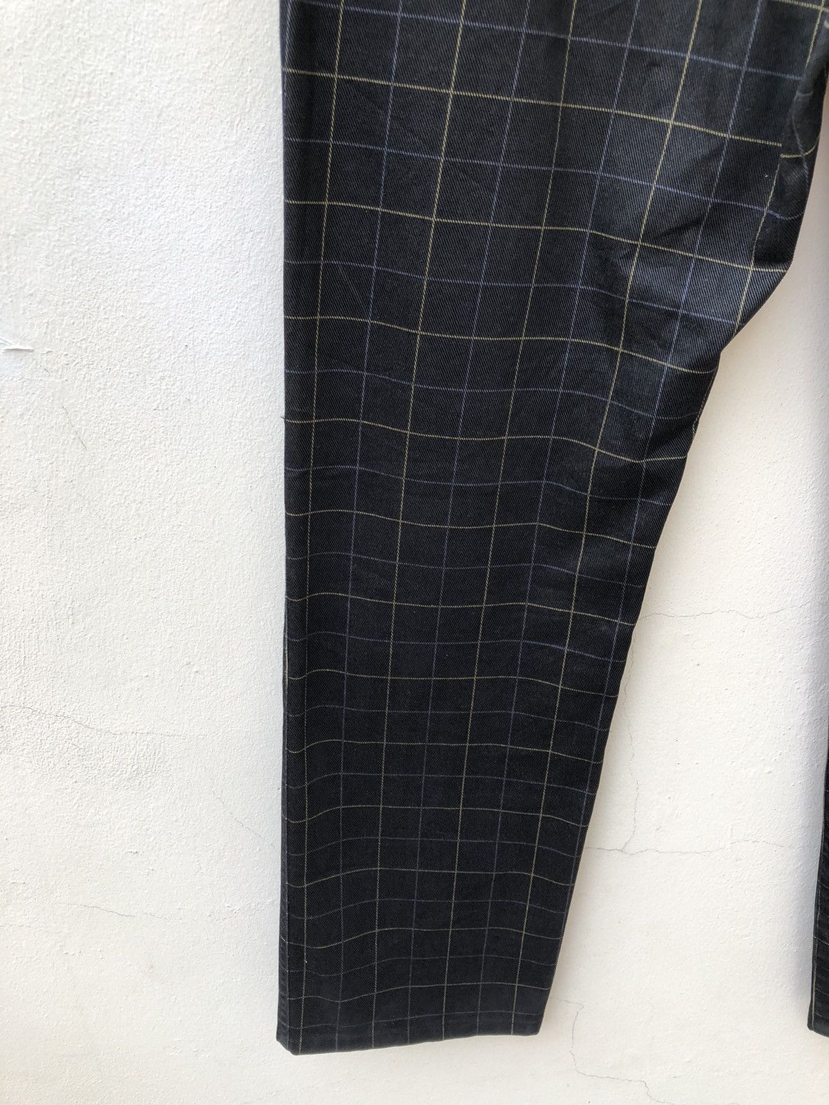 Mademoiselle Non Non Hiromichi Nakano Japan Multi Color Checkered Cargo Trouser Size US 31 - 9 Thumbnail
