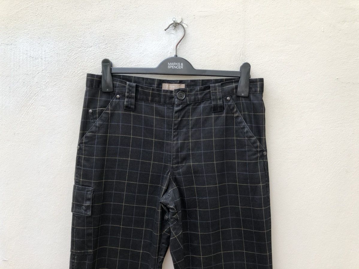 Mademoiselle Non Non Hiromichi Nakano Japan Multi Color Checkered Cargo Trouser Size US 31 - 2 Thumbnail