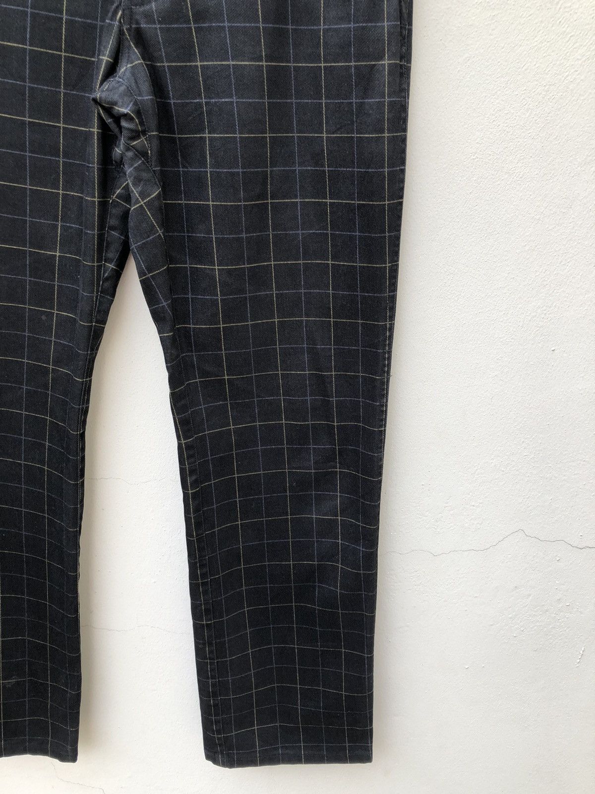 Mademoiselle Non Non Hiromichi Nakano Japan Multi Color Checkered Cargo Trouser Size US 31 - 6 Thumbnail