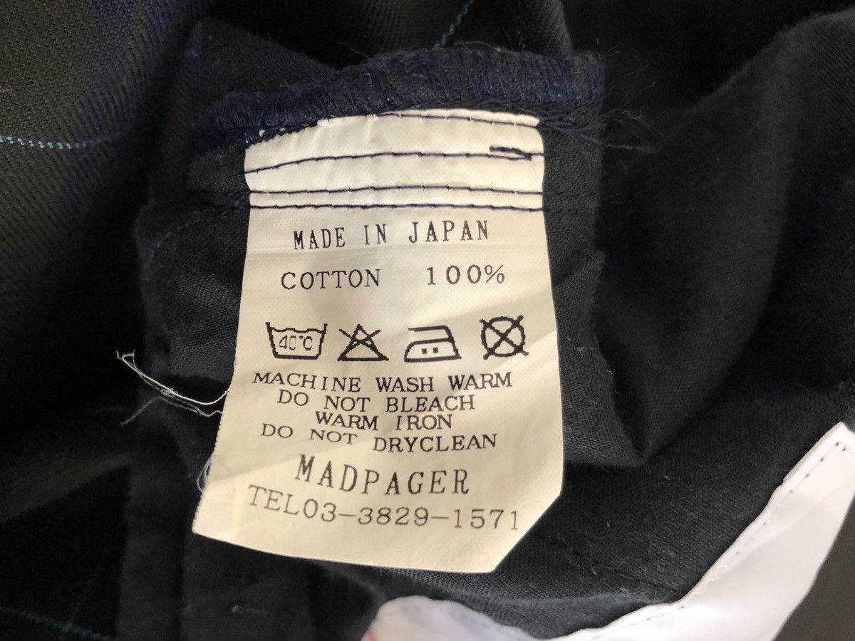 Designer Vintage MADPAGER Japan Plaid Pocket Cargo Trouser Pant Size US 32 / EU 48 - 23 Thumbnail