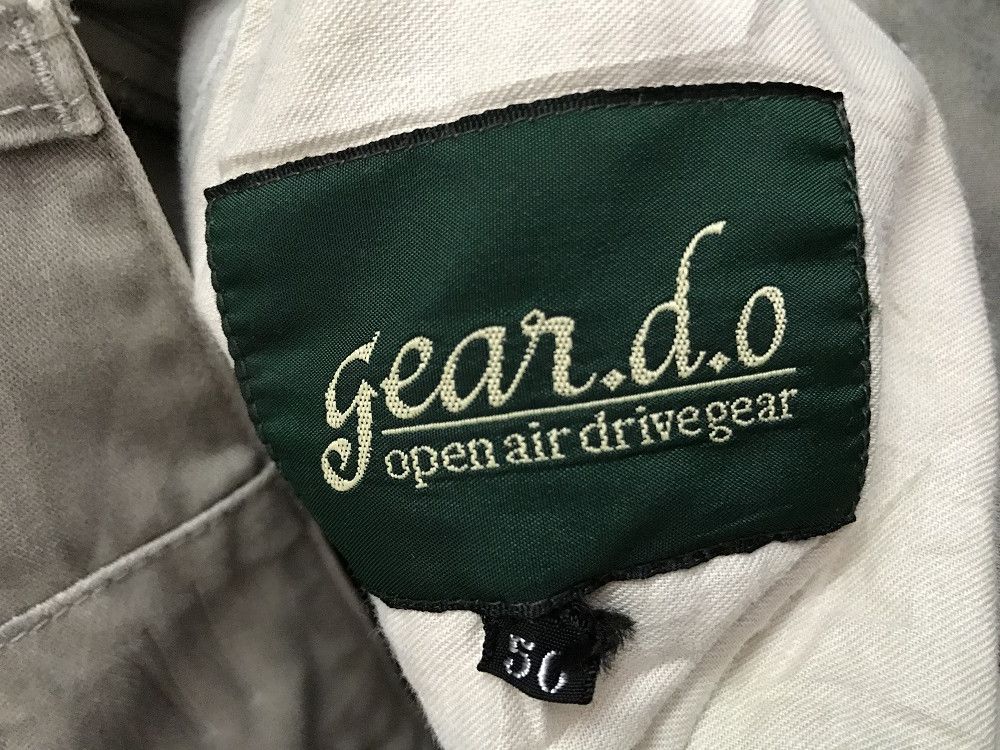 Vintage Japanese Made GEAR.D.O Protective Clothing Thick Cargo Size US 34 / EU 50 - 17 Thumbnail