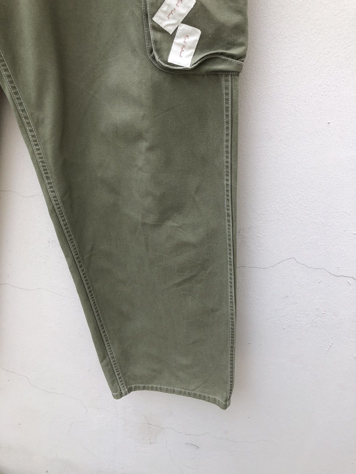 Karl Helmut Vintage 90s Karl Helmut Japan Patches Cargo Trouser Pant Size US 31 - 11 Thumbnail