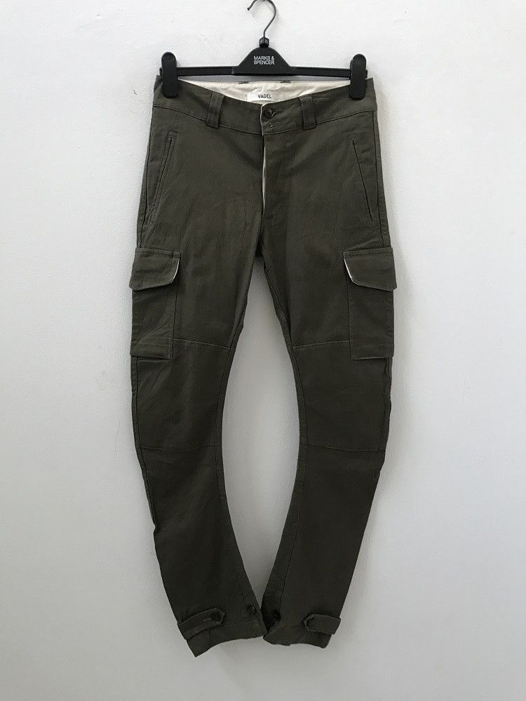 Vintage VADEL Japan Adjustable Curved Leg Cargo Trouser Pant Size US 29 - 1 Thumbnail