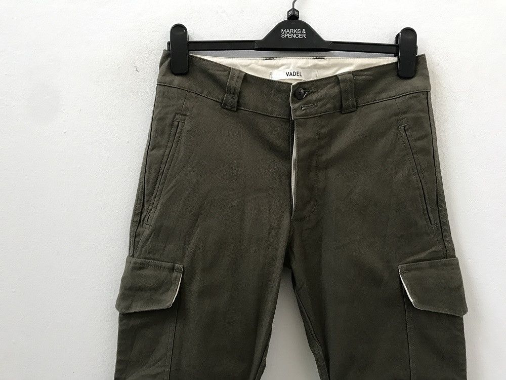 Vintage VADEL Japan Adjustable Curved Leg Cargo Trouser Pant Size US 29 - 2 Thumbnail