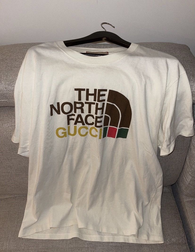 Gucci The North Face x Gucci Cotton T-shirt Size US M / EU 48-50 / 2 - 1 Thumbnail