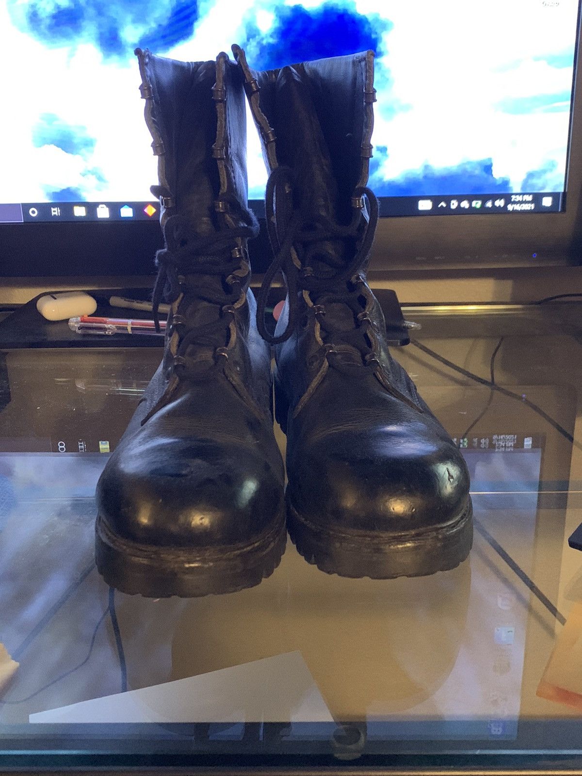 Vintage Vintage military combat boots Size US 9.5 / EU 42-43 - 5 Thumbnail