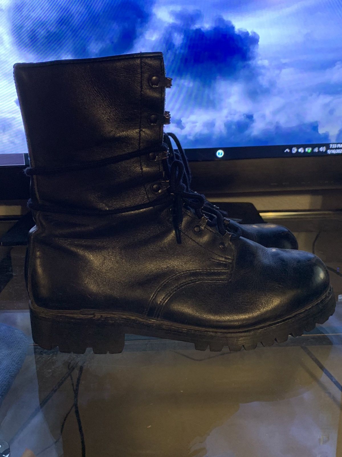 Vintage Vintage military combat boots Size US 9.5 / EU 42-43 - 1 Preview