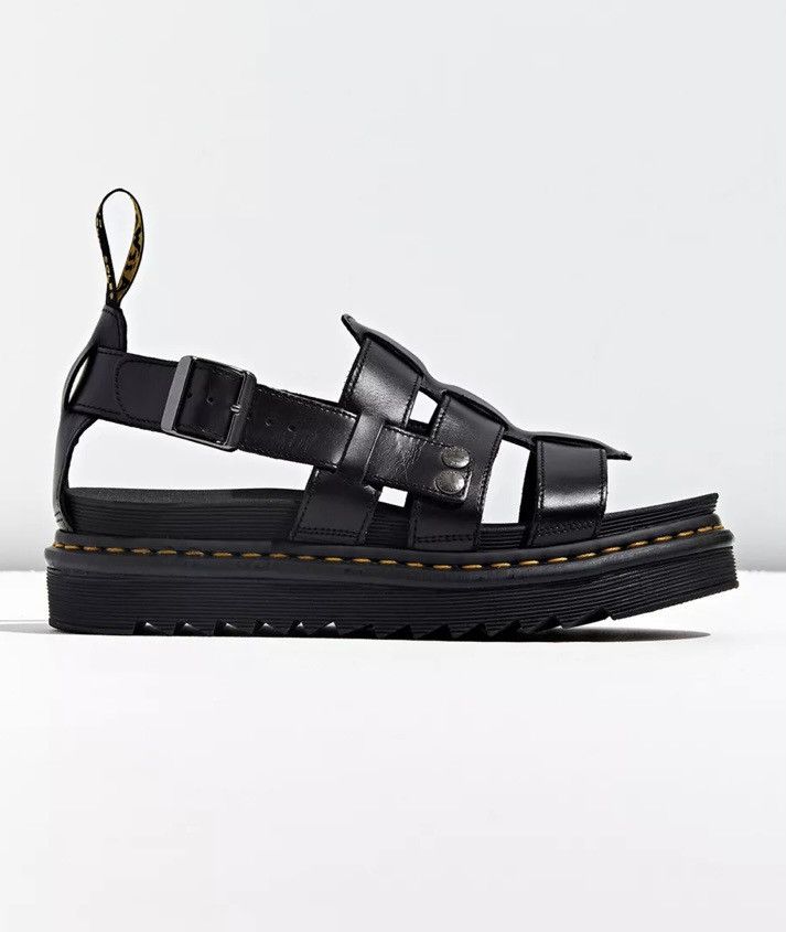 image of Dr Martens Dr.martens Terry Brando Sandal in Black, Men's (Size 10)
