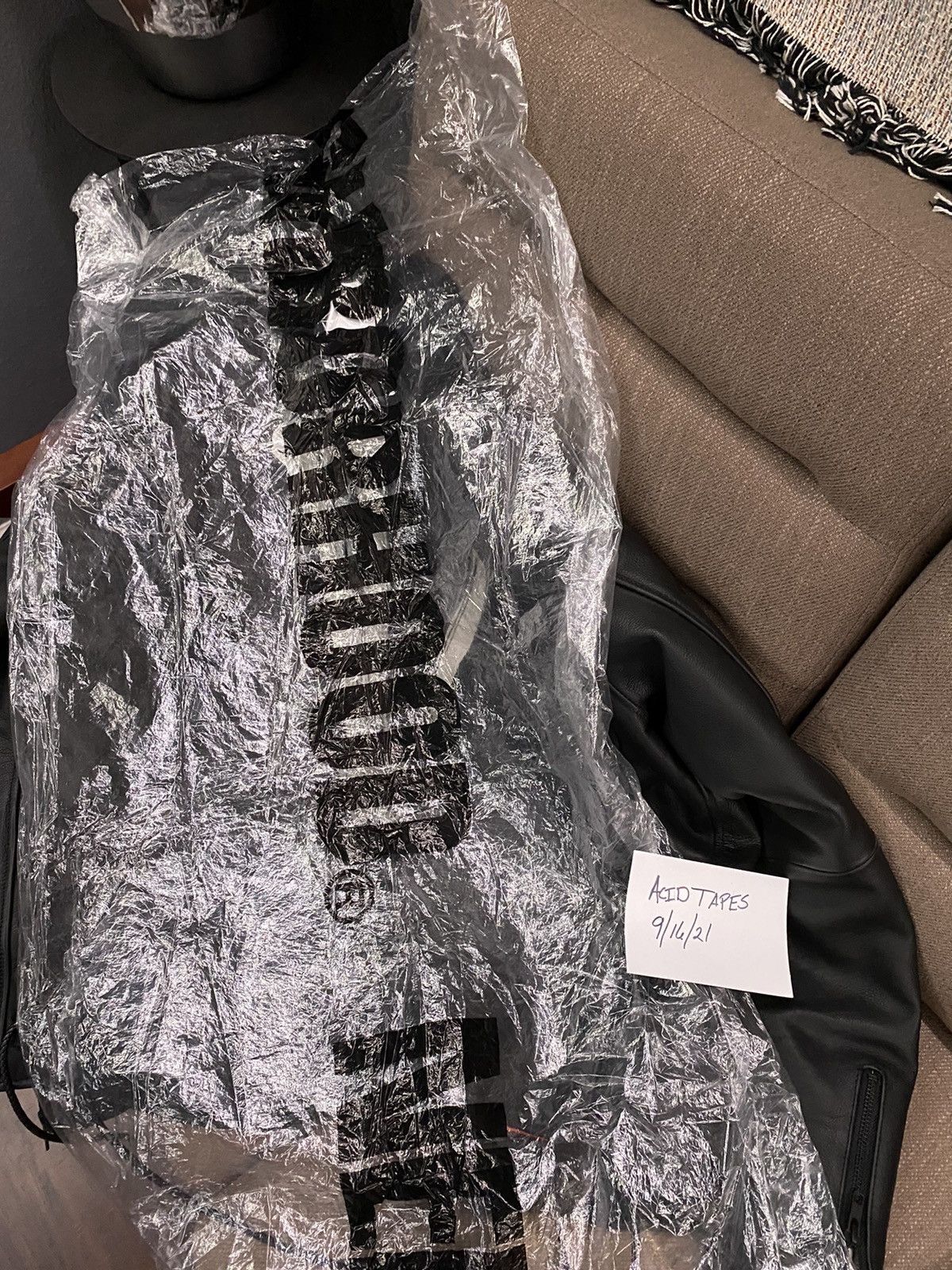 Vlone Vlone x neighborhood leather bones jacket Size US L / EU 52-54 / 3 - 8 Thumbnail