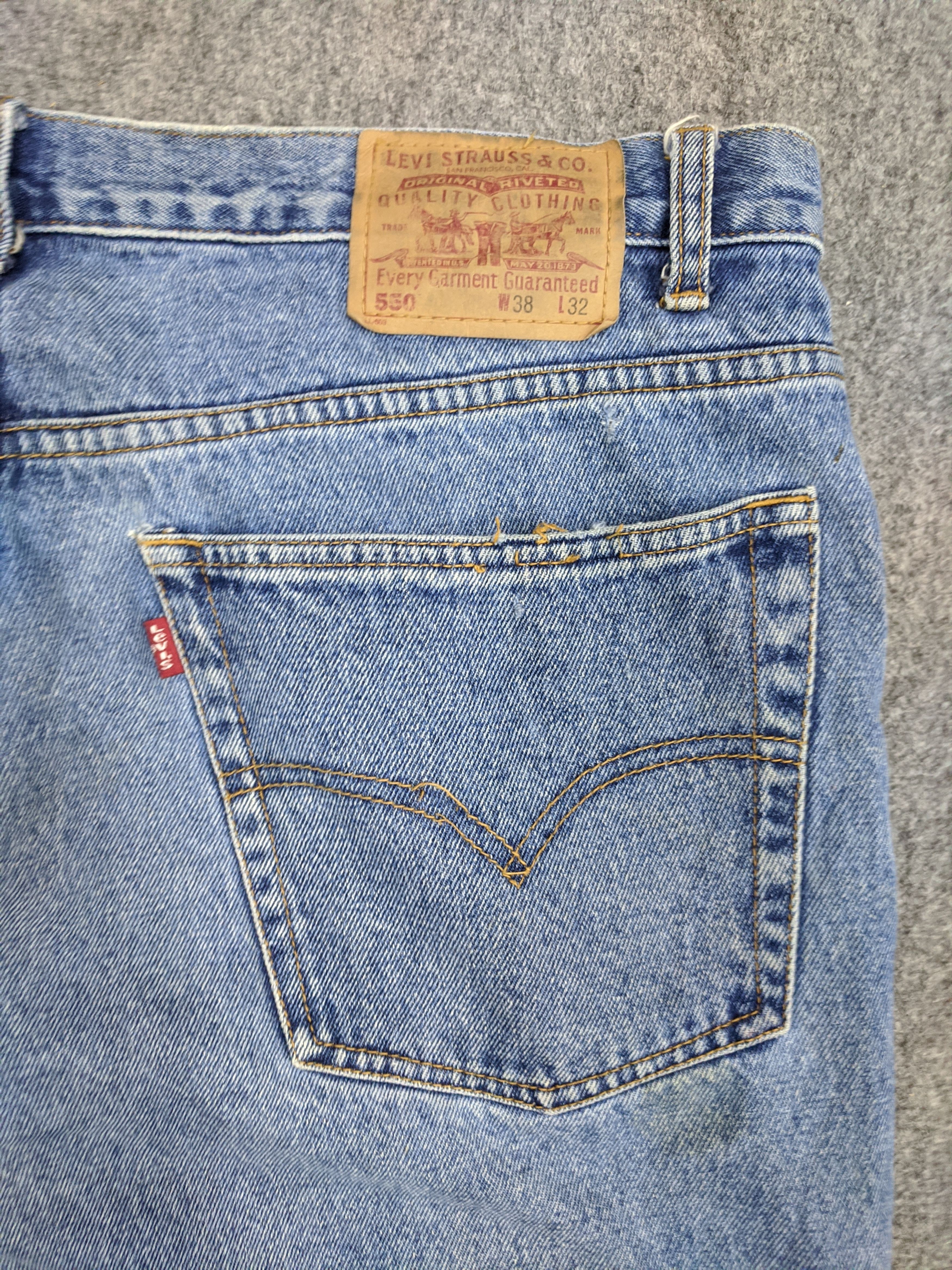 Levi's Vintage Levis 550 Jeans Lightwash DP0768 Size US 39 - 12 Thumbnail