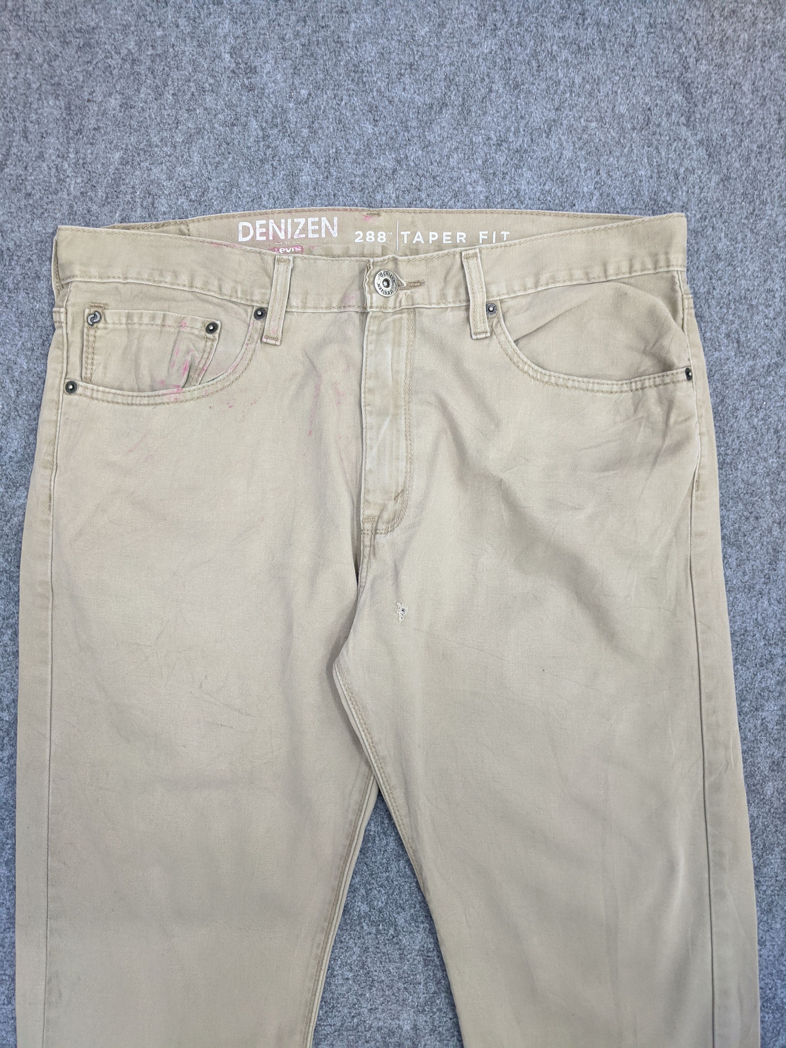 Levi's Vintage Levis Taper Fit Jeans DP0767 Size US 35 - 2 Thumbnail