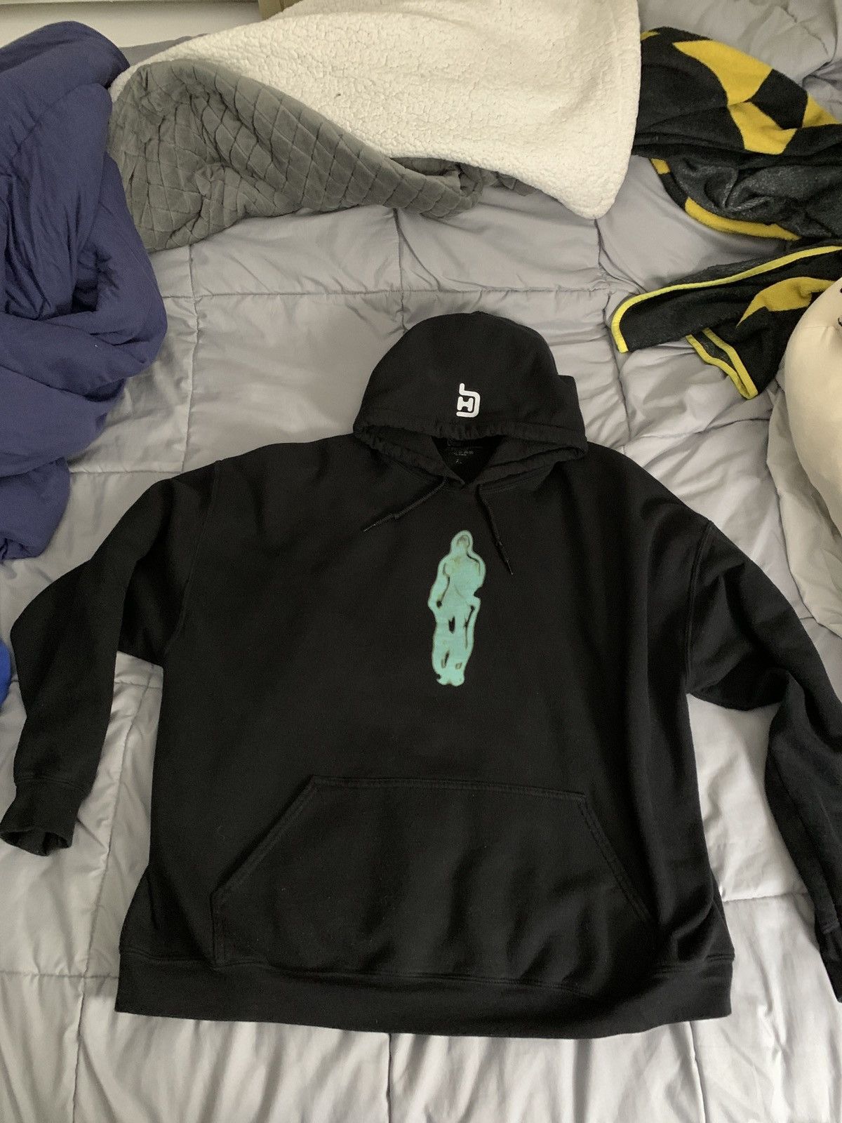 Brockhampton alien glow roadrunner hoodie XL