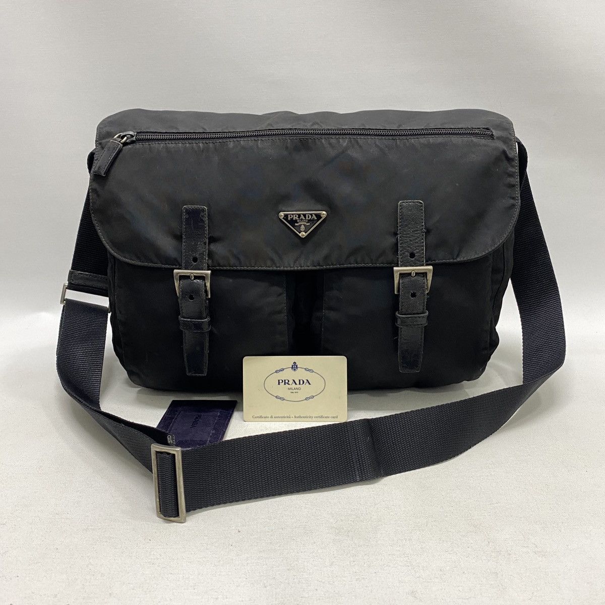 Prada Prada Vintage Crossbody Messenger Bag, Grailed