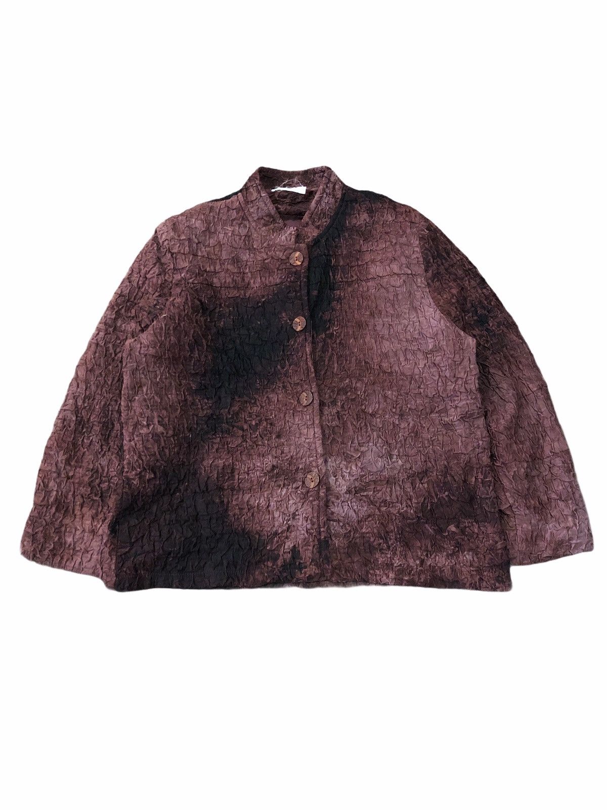 Japanese Brand Japanese Brand Hanachou Collection Gradient Wrinkle Jacket Size S / US 4 / IT 40 - 1 Thumbnail