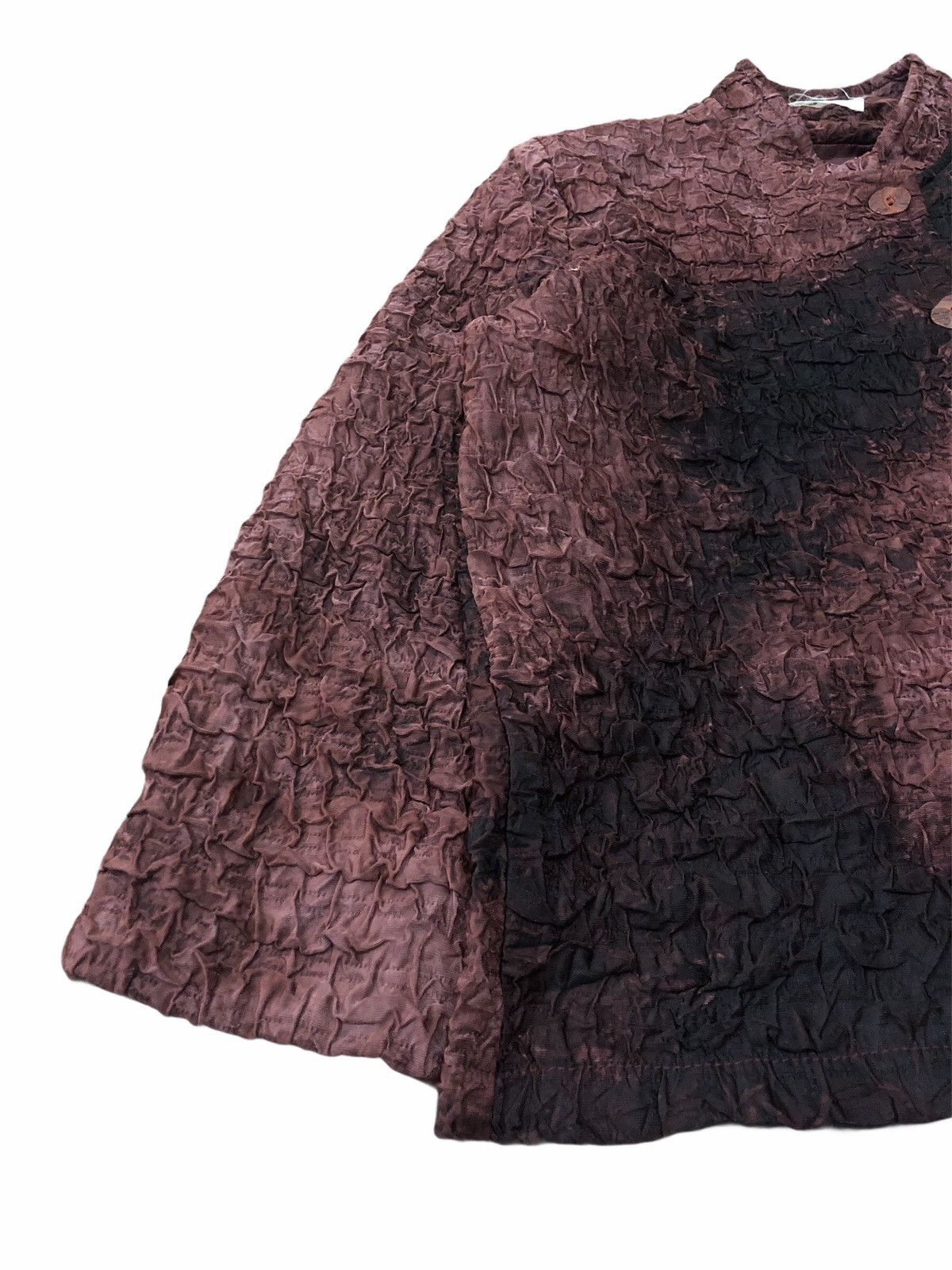 Japanese Brand Japanese Brand Hanachou Collection Gradient Wrinkle Jacket Size S / US 4 / IT 40 - 4 Thumbnail