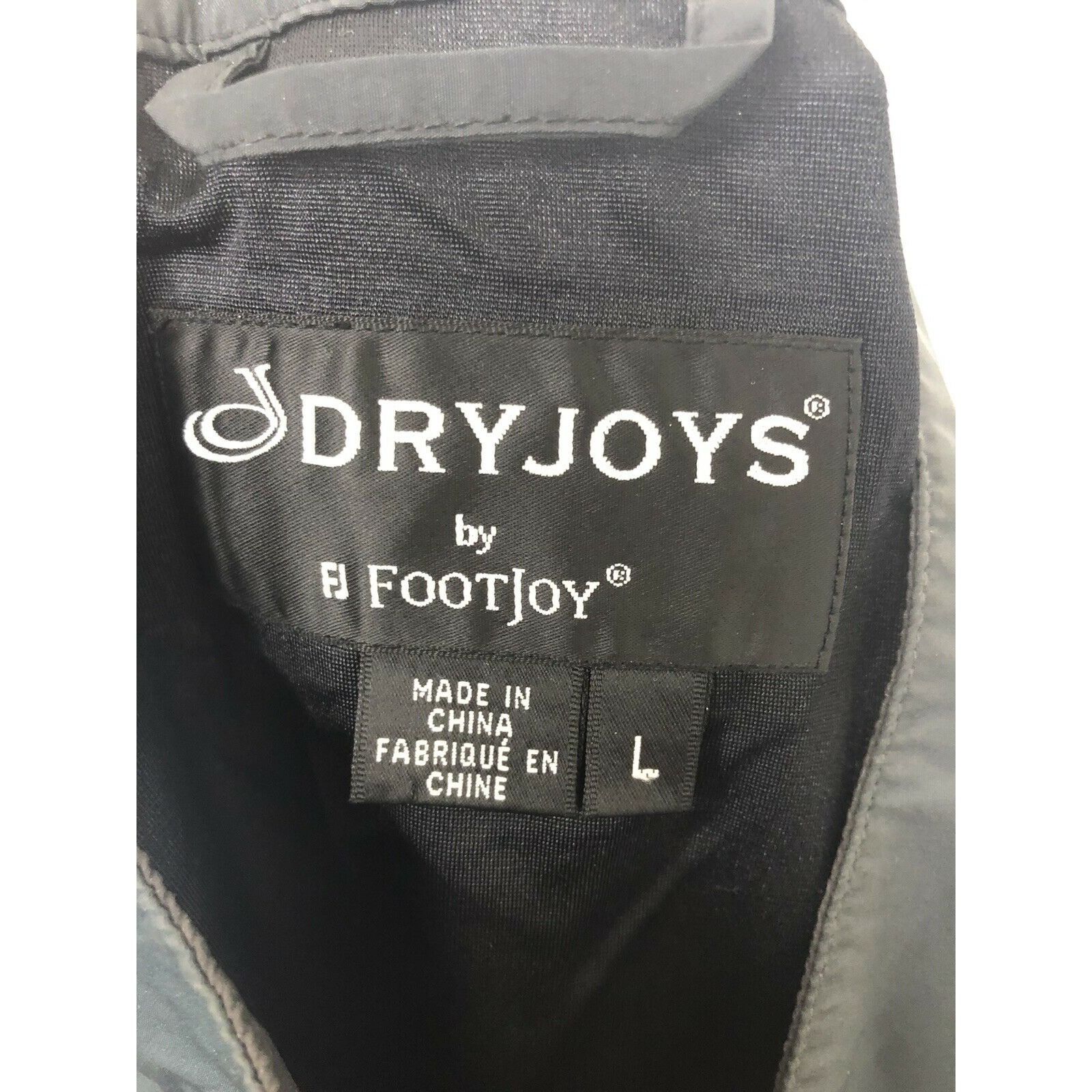 Footjoy Dryjoy Footjoy Large Pullover Dark Gray Lined Jacket Wi Size US L / EU 52-54 / 3 - 6 Thumbnail