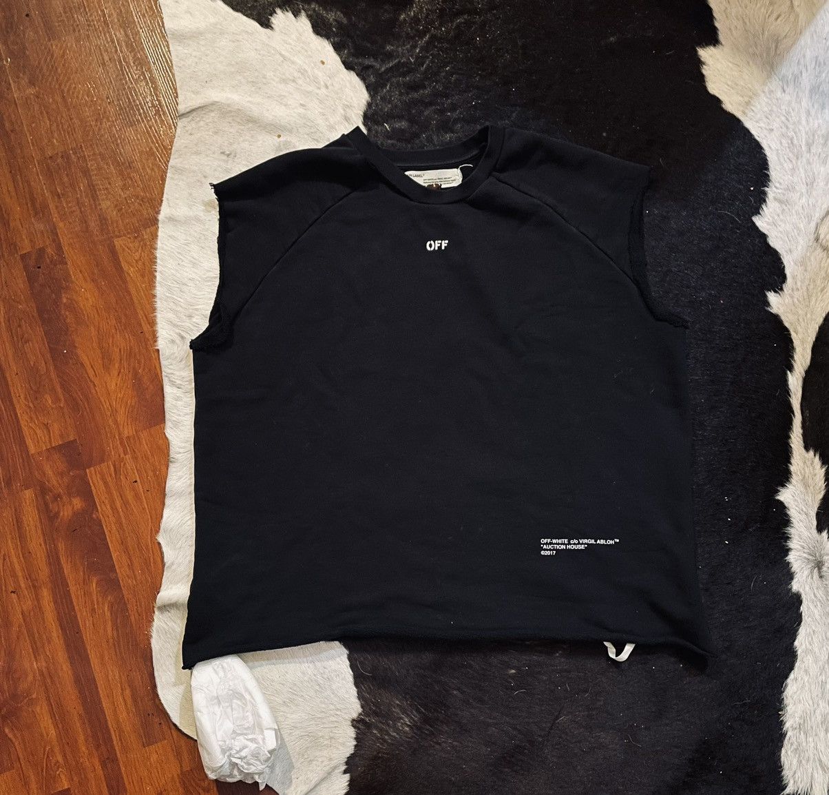 Off-White Oversized Sleeveless Sweatshirt Size US M / EU 48-50 / 2 - 1 Thumbnail