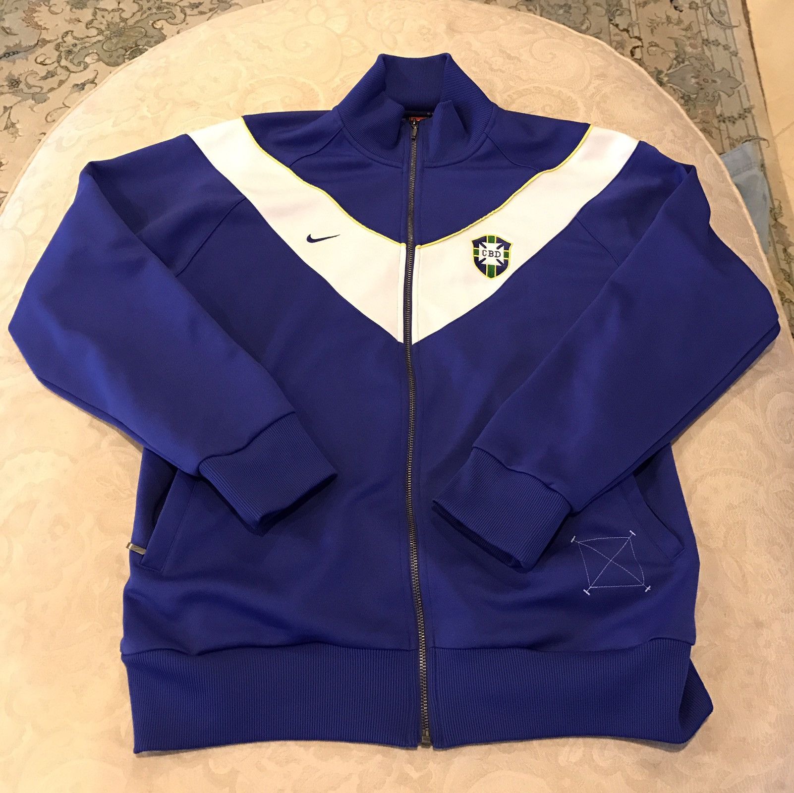 Nike Brazilian National Soccer Team FullZip Jacket Grailed