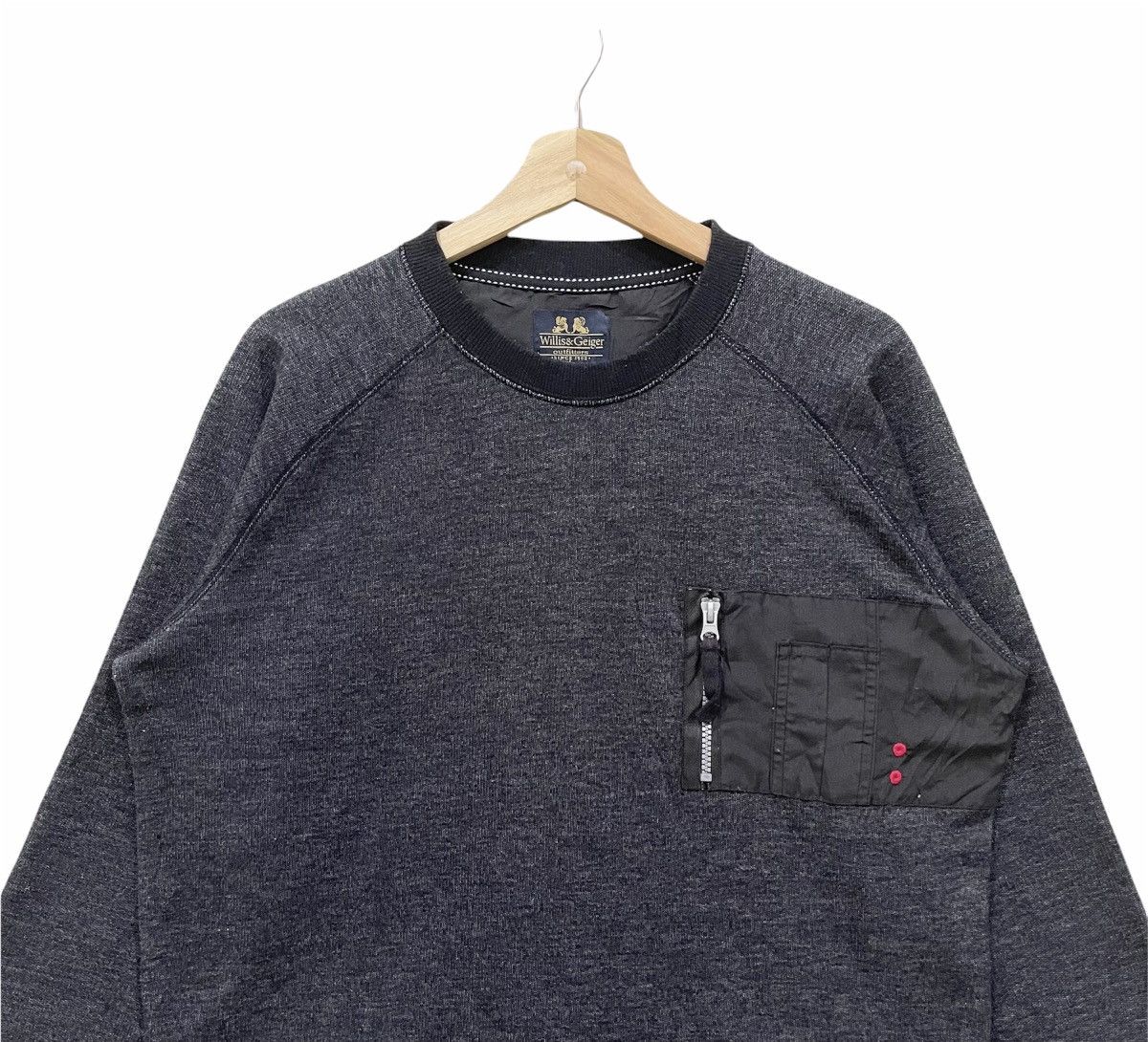 Vintage × Willis & Geiger Vintage Willis & Geiger Outfitters Crewneck Sweatshirt Size US L / EU 52-54 / 3 - 4 Thumbnail