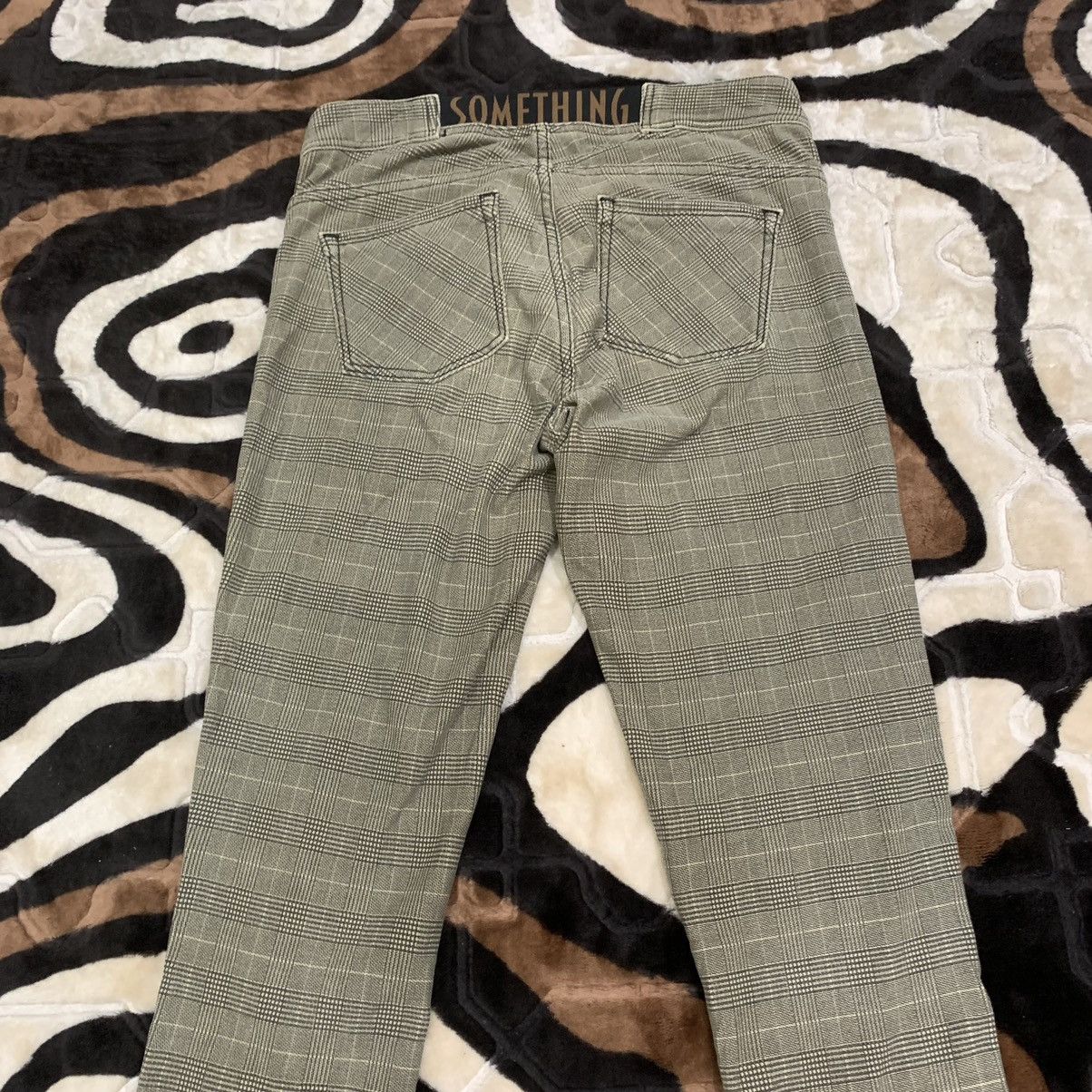Edwin × Japanese Brand EDWIN SOMETHING Glenn Plaid Denim Jeans Slimfit Jogger Pants Size US 29 - 10 Thumbnail