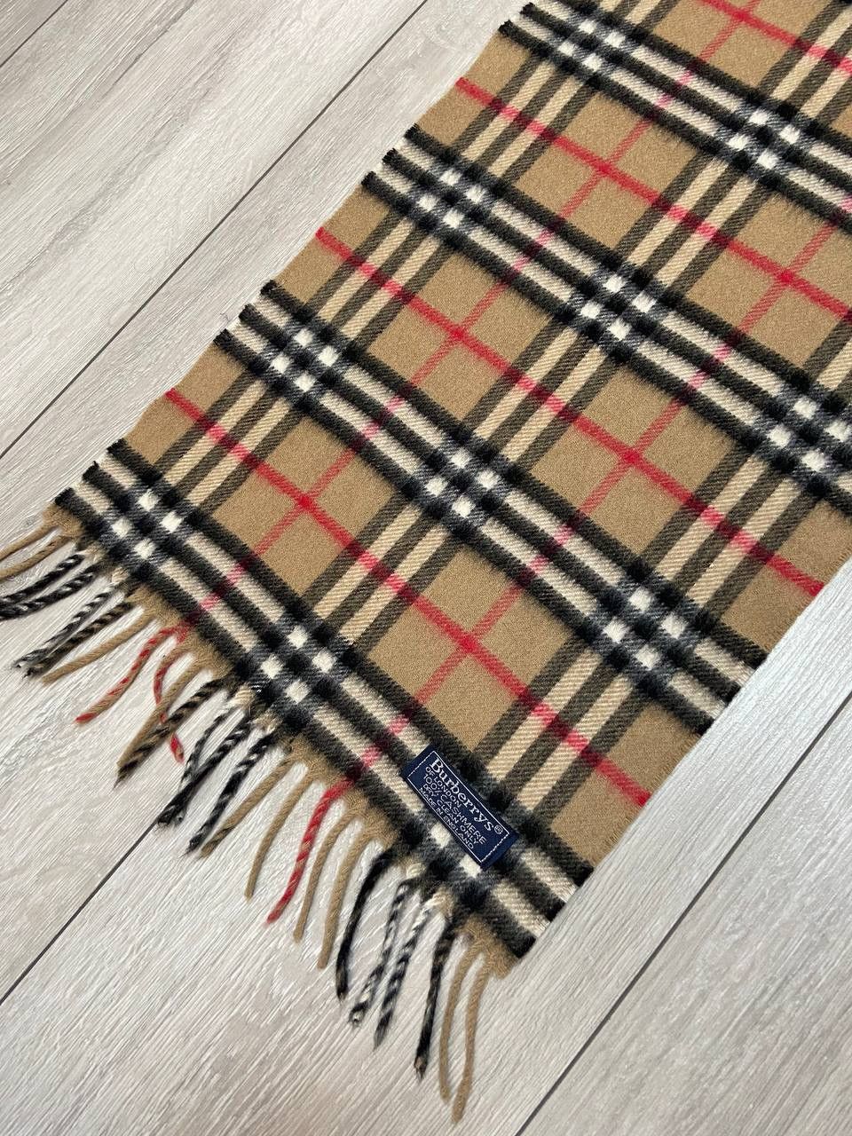 Burberry × Vintage Nova Check Scarf Size ONE SIZE - 7 Thumbnail