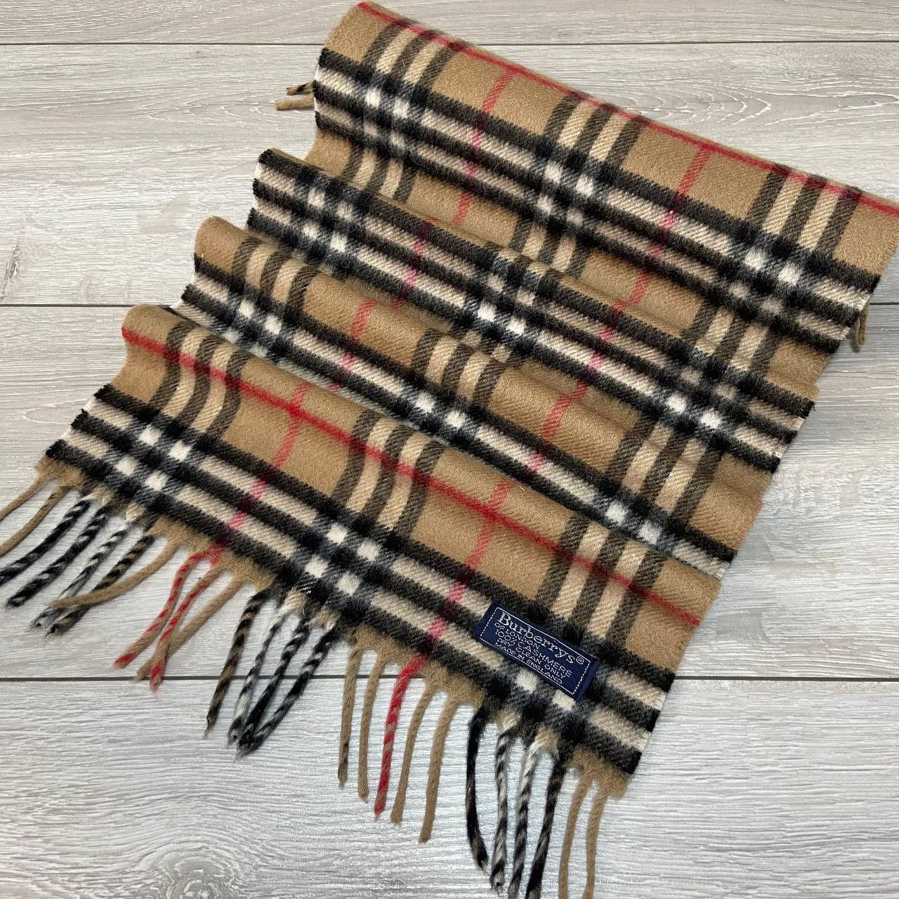 Burberry × Vintage Nova Check Scarf Size ONE SIZE - 1 Thumbnail
