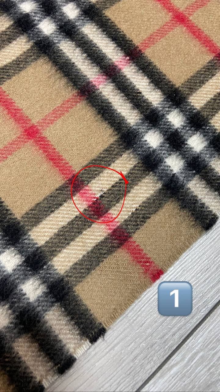 Burberry × Vintage Nova Check Scarf Size ONE SIZE - 5 Thumbnail