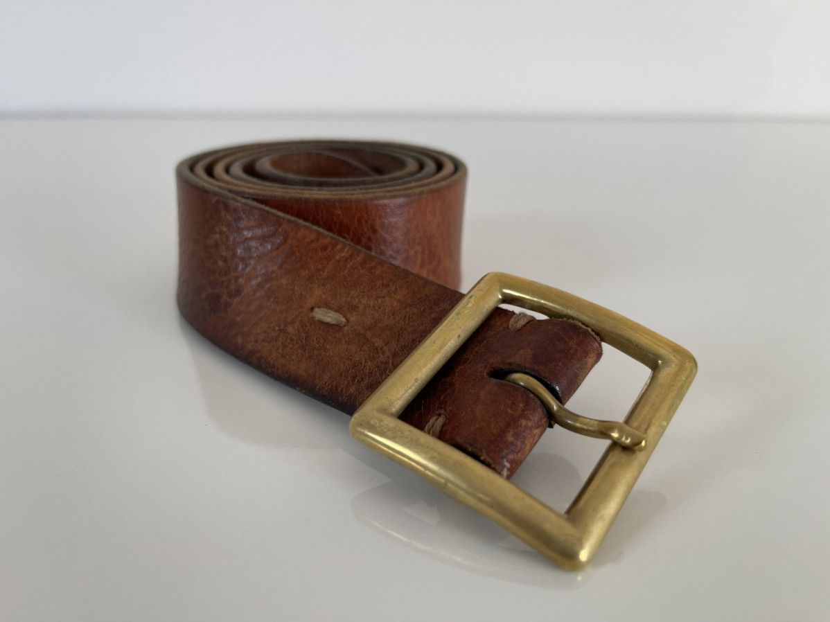 Visvim Visvim Plain Belt (45mm) Tan | Grailed