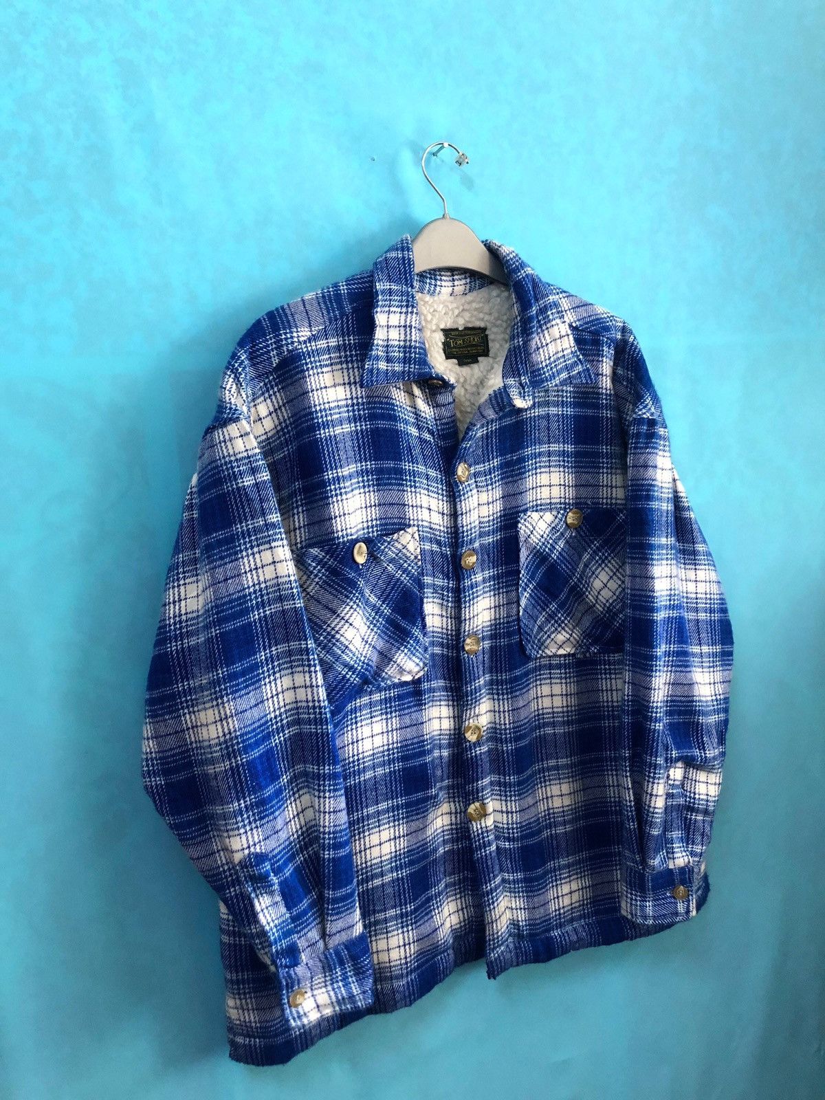 Japanese Brand Tom Short shadow plaid #1016 Size US L / EU 52-54 / 3 - 3 Thumbnail